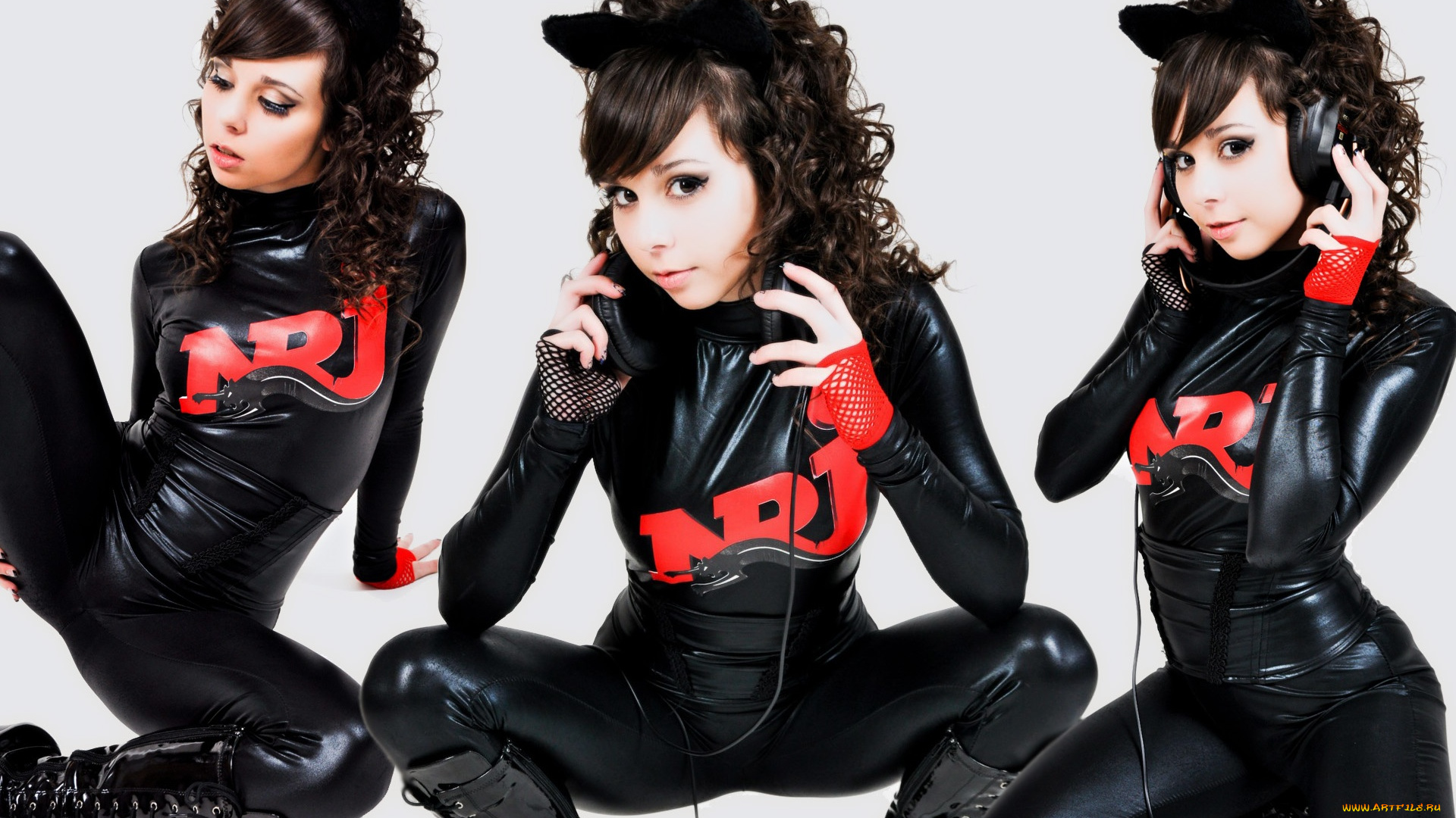 Ariel, Rebel, девушки, латекс