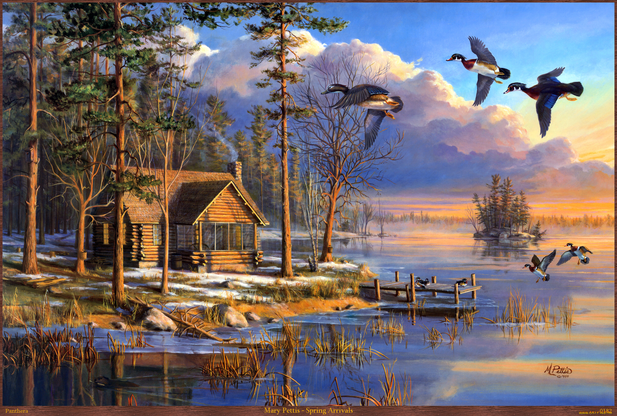 mary, pettis, spring, arrivals, рисованные, утки, домик