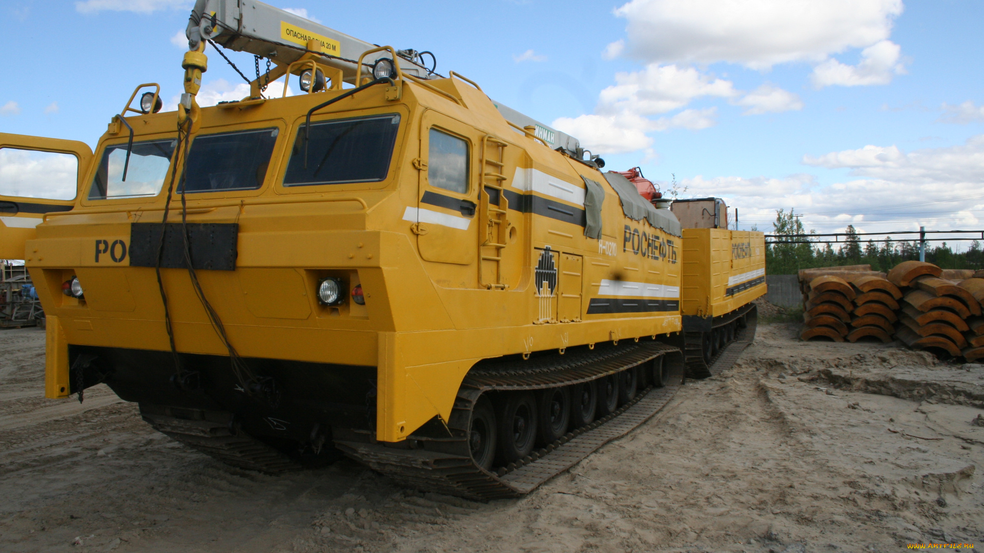 болотоход, техника, строительная, витязь