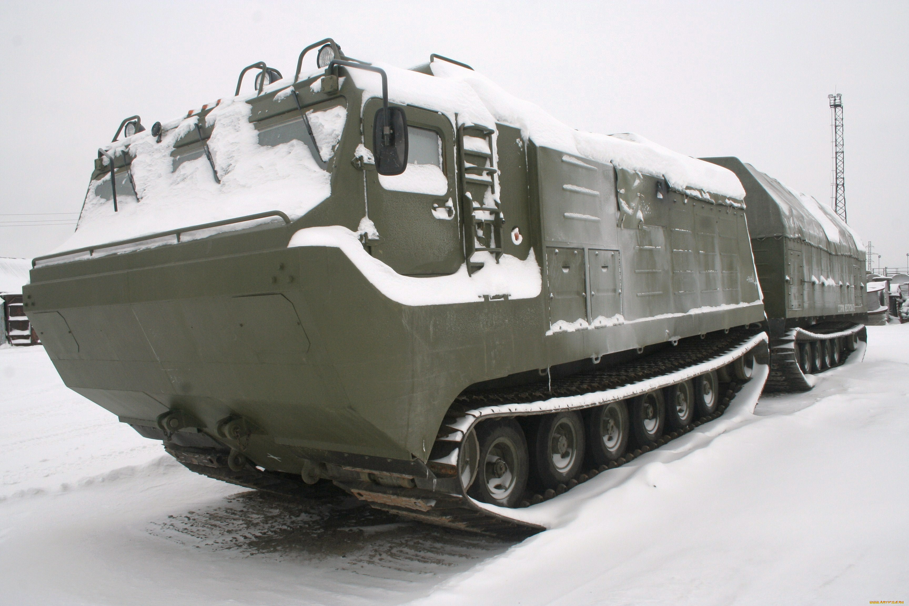 витязь, техника, строительная, болотоход