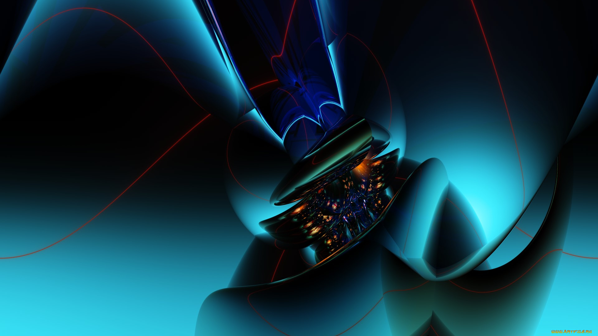 3д, графика, abstract, , абстракции, узор, цвета, фон