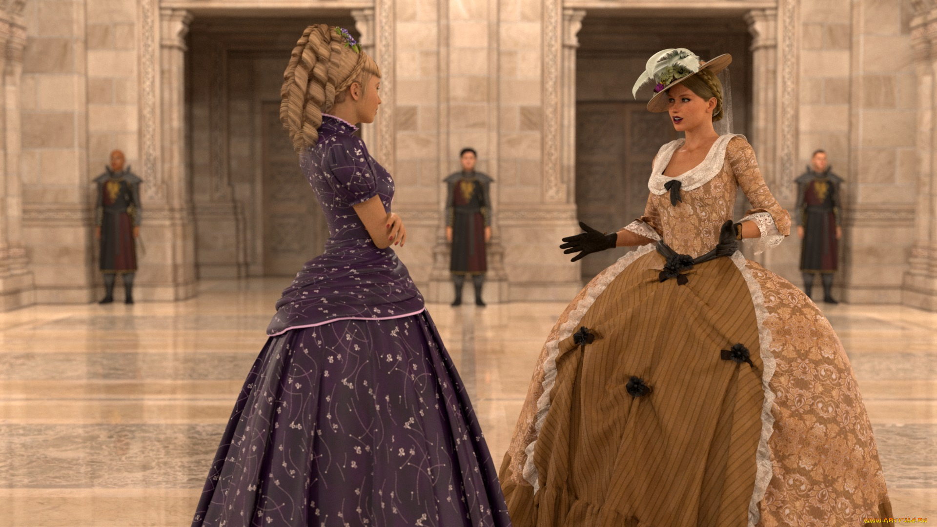 3д, графика, people, , люди, девушки