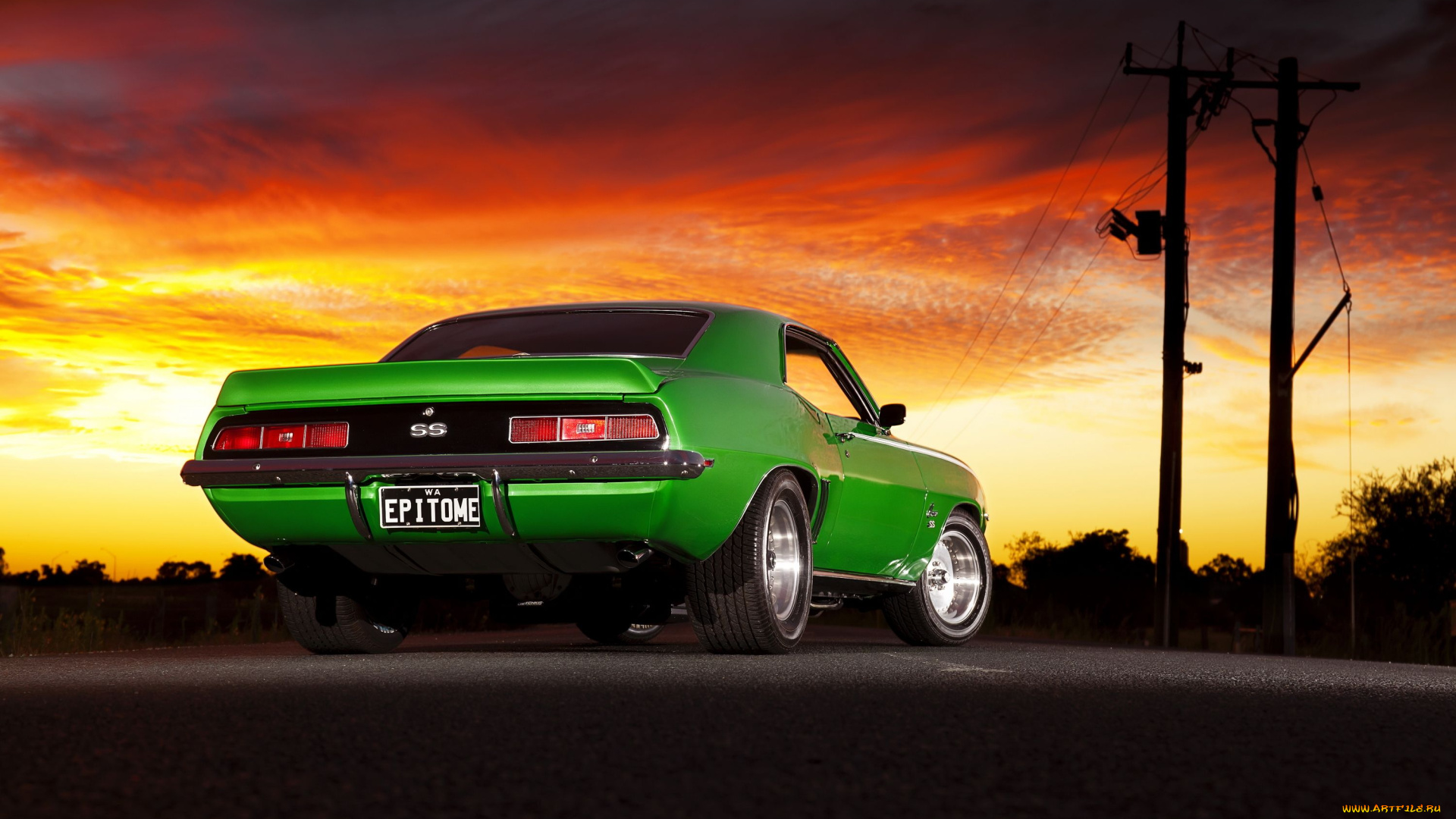 автомобили, camaro, ss