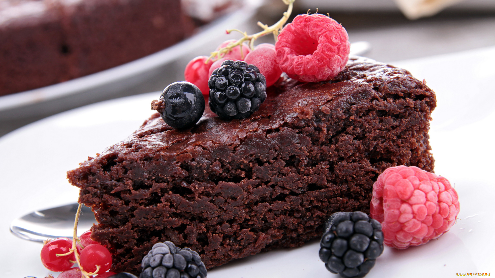 еда, торты, малина, ежевика, смородина