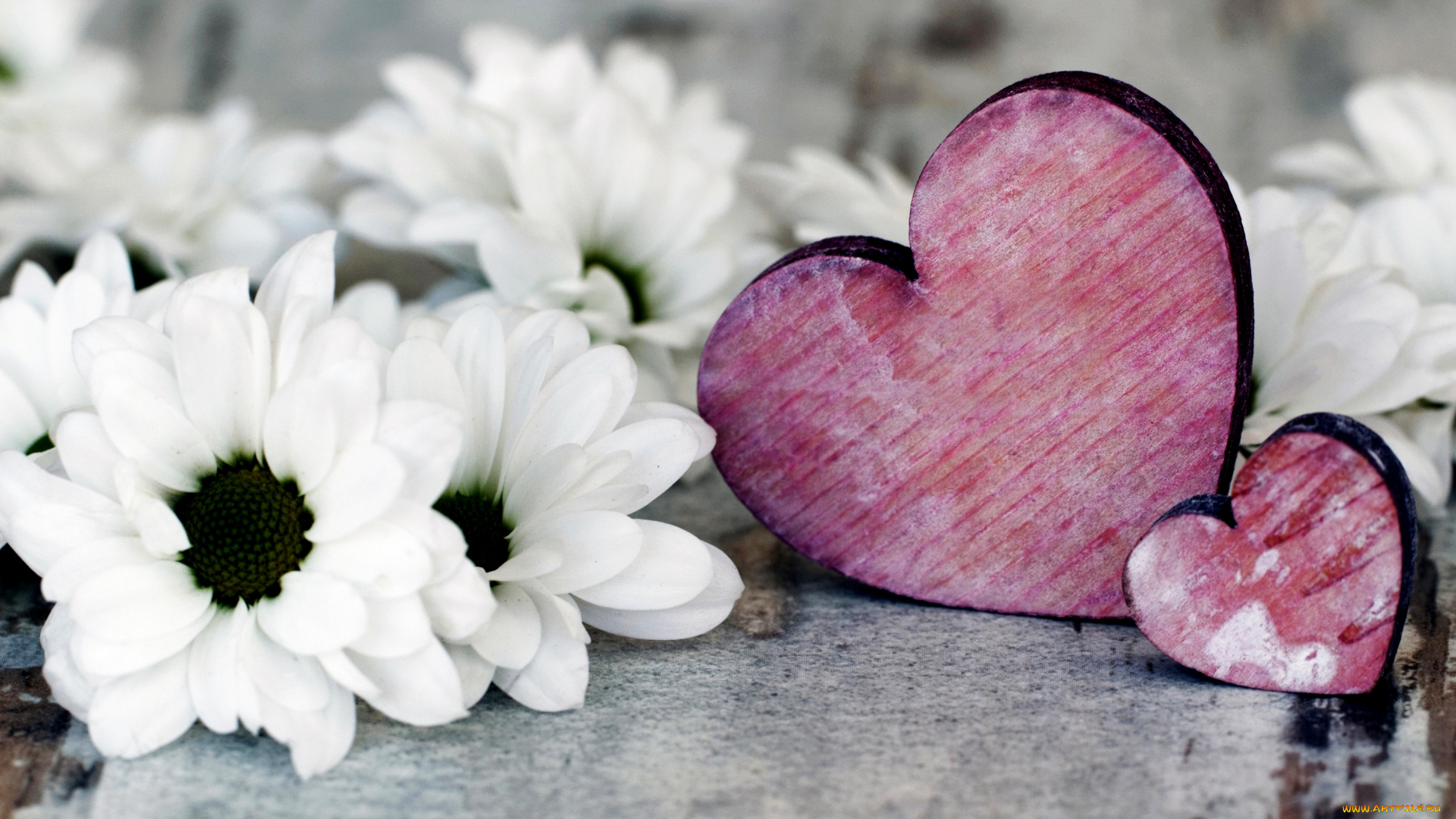 праздничные, день, святого, валентина, , сердечки, , любовь, праздник, сердечки, цветы