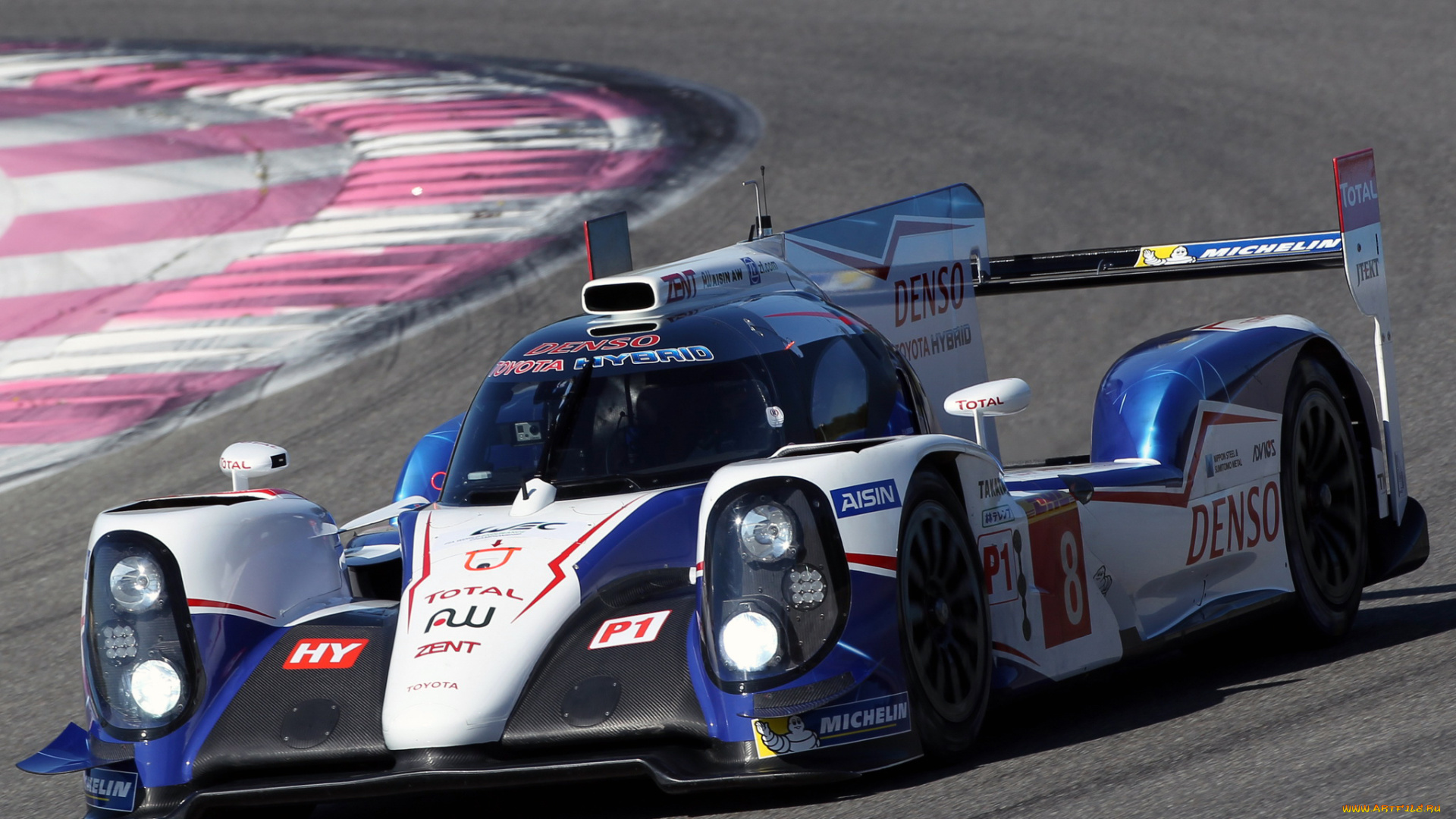 спорт, автоспорт, 2014, ts040, гонка, трасса, toyota, hybrid