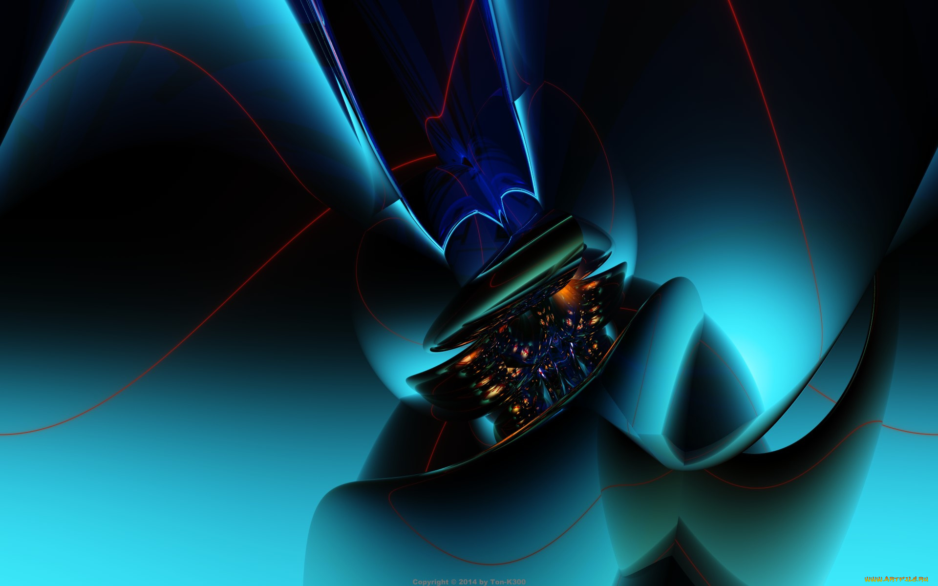 3д, графика, abstract, , абстракции, узор, цвета, фон