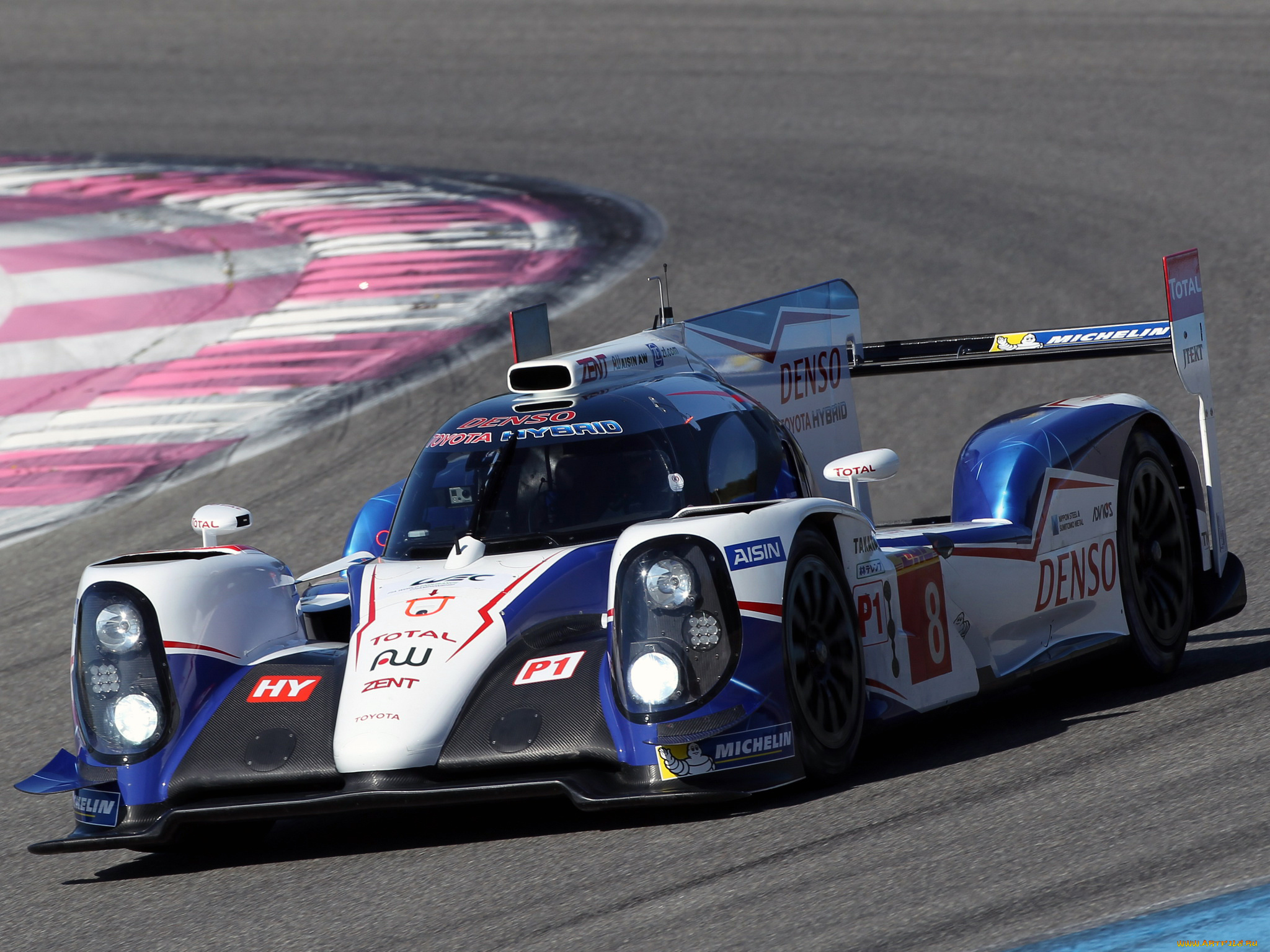 спорт, автоспорт, 2014, ts040, гонка, трасса, toyota, hybrid