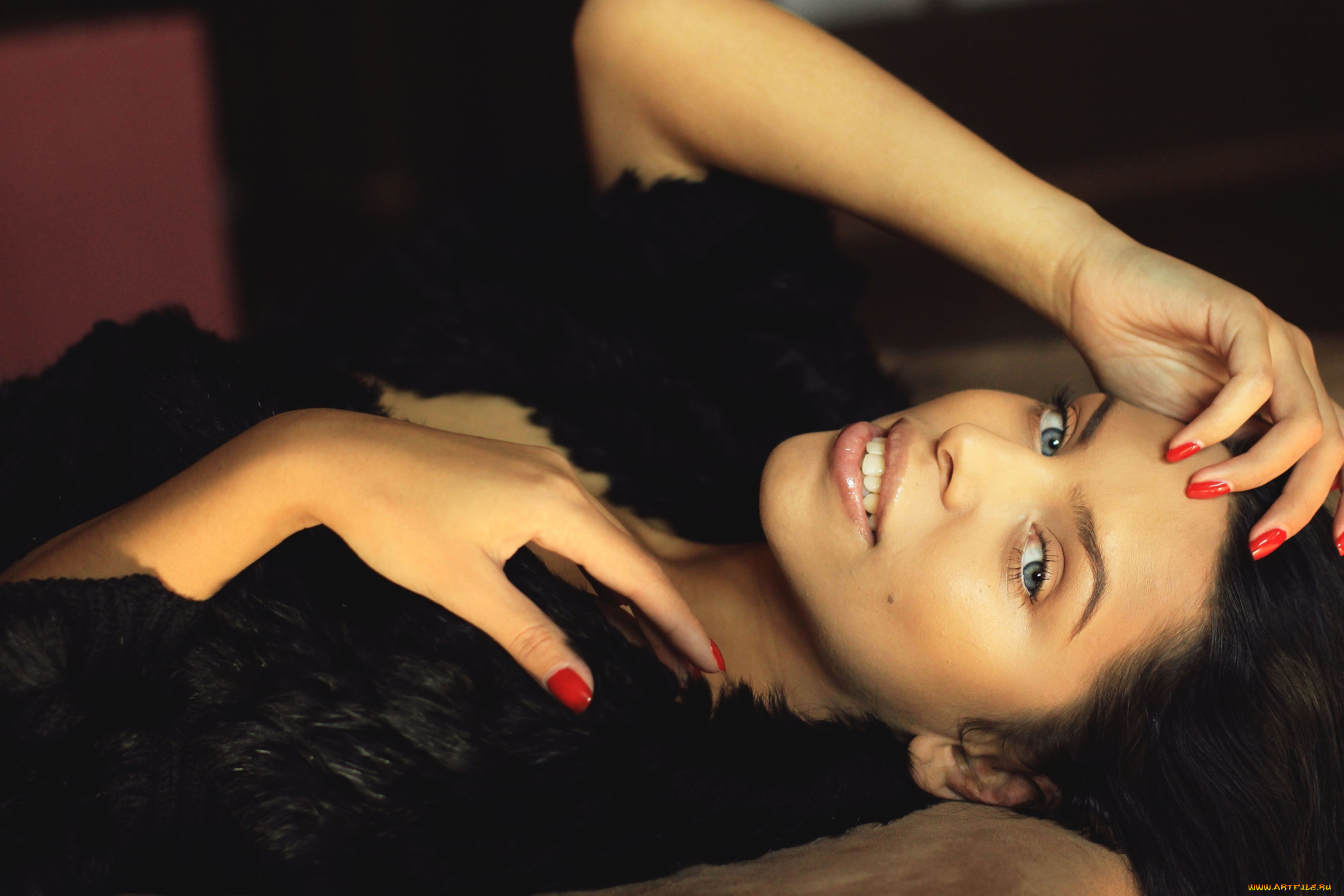 девушки, -unsort, , брюнетки, , шатенки, улыбка