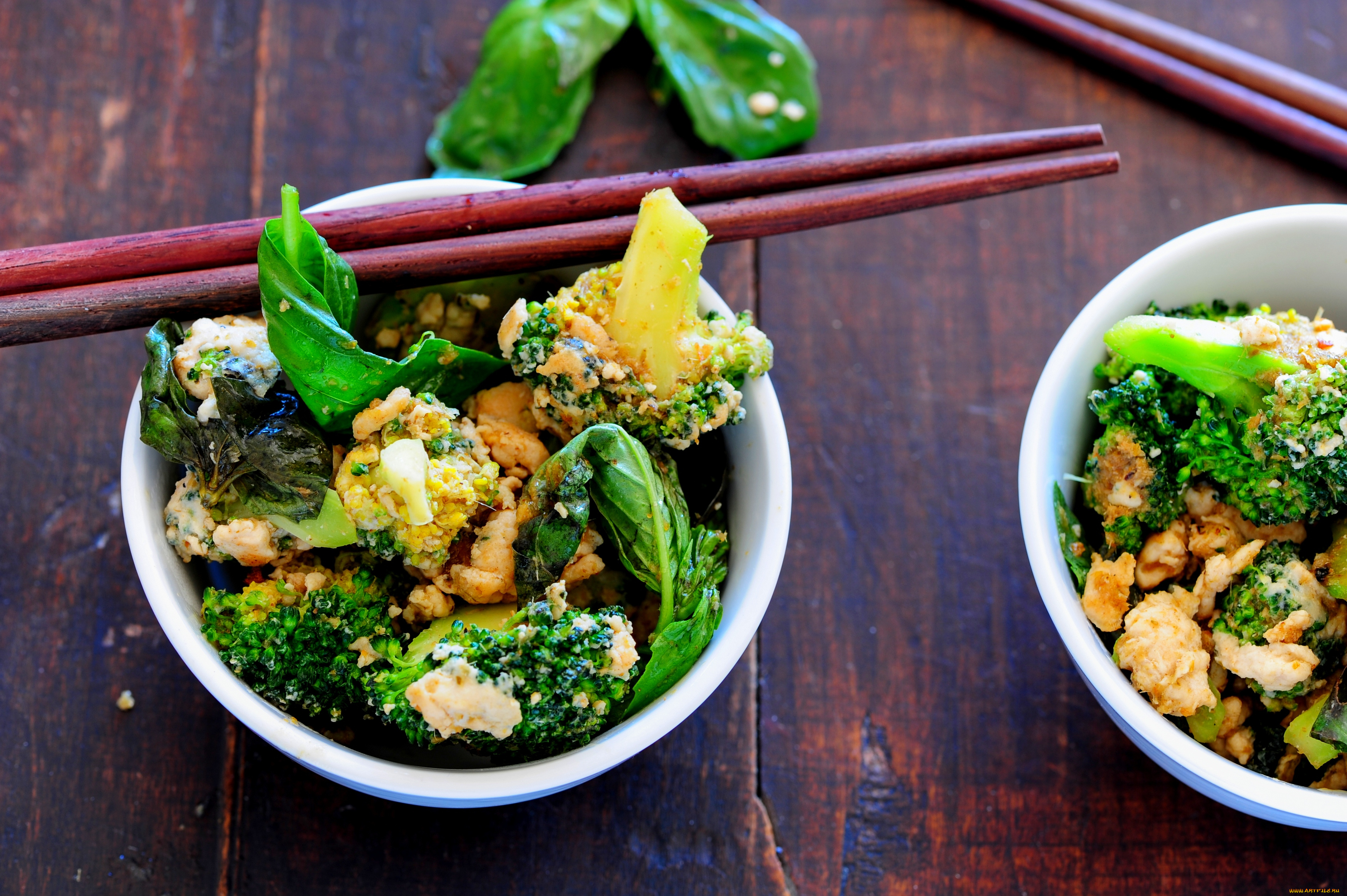 еда, вторые, блюда, цветная, капуста, брокколи, приправа, зелень, второе, блюдо