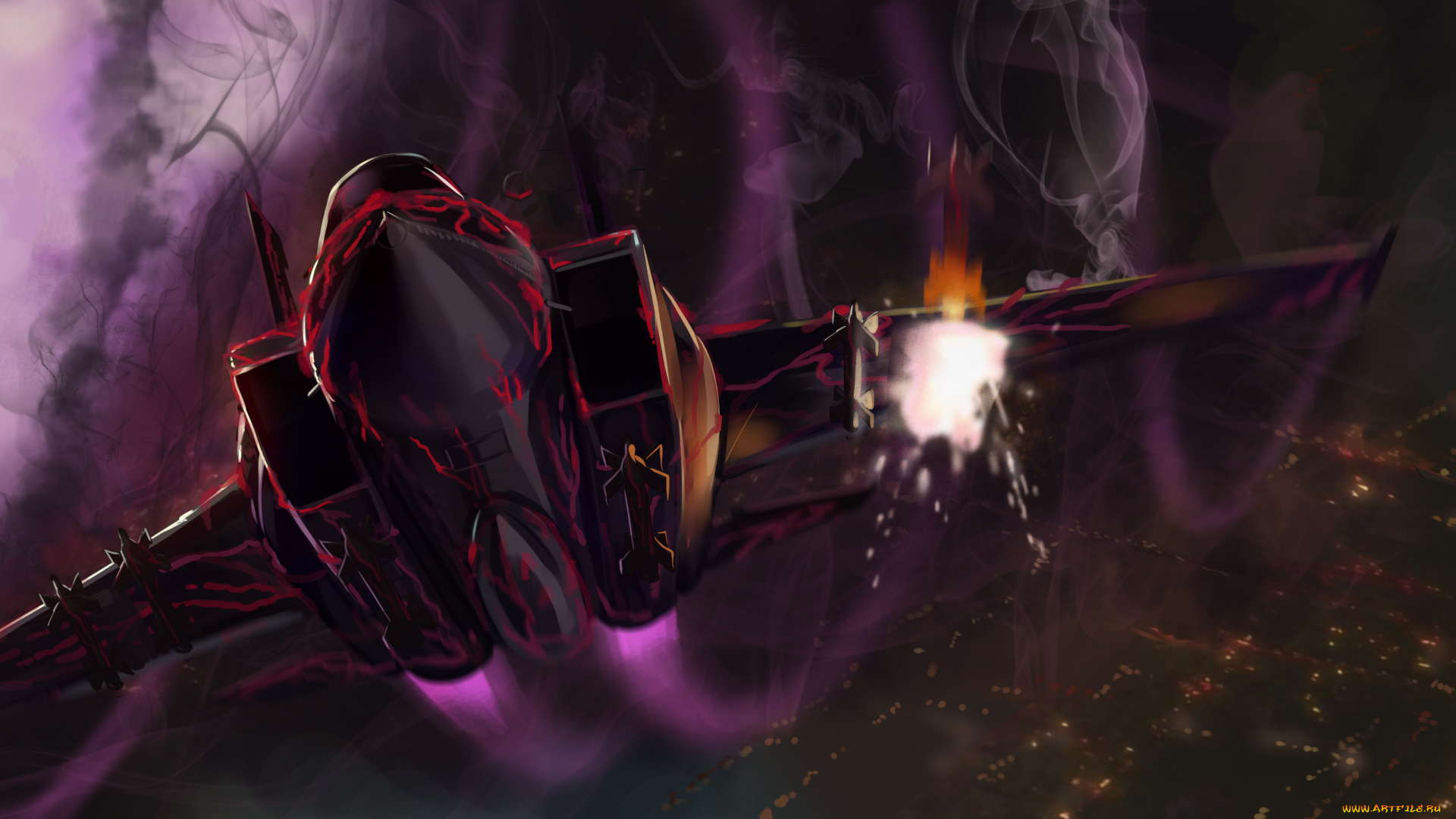 аниме, fate, zero, самолёт, xiamianliele, berserker