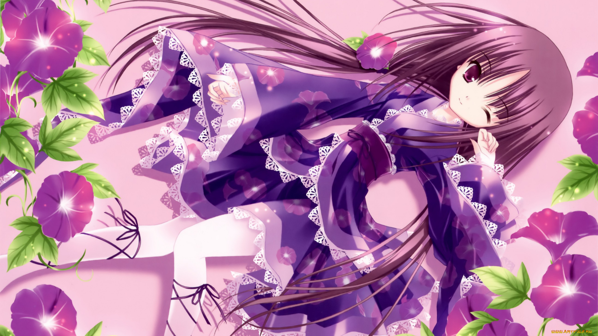 аниме, tinkerbell, , artbook, tinkle, арт, девушка, взгляд