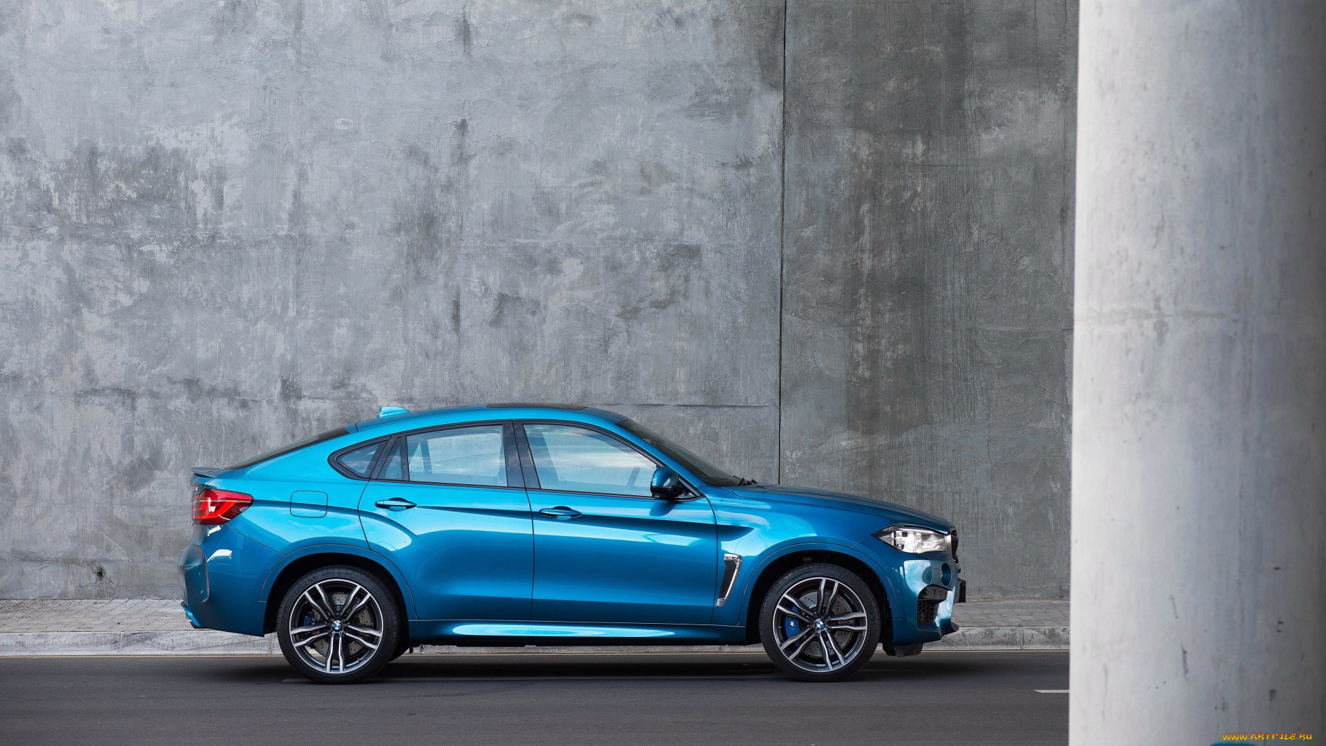 автомобили, bmw, синий, 2015г, f16, za-spec, x6, m