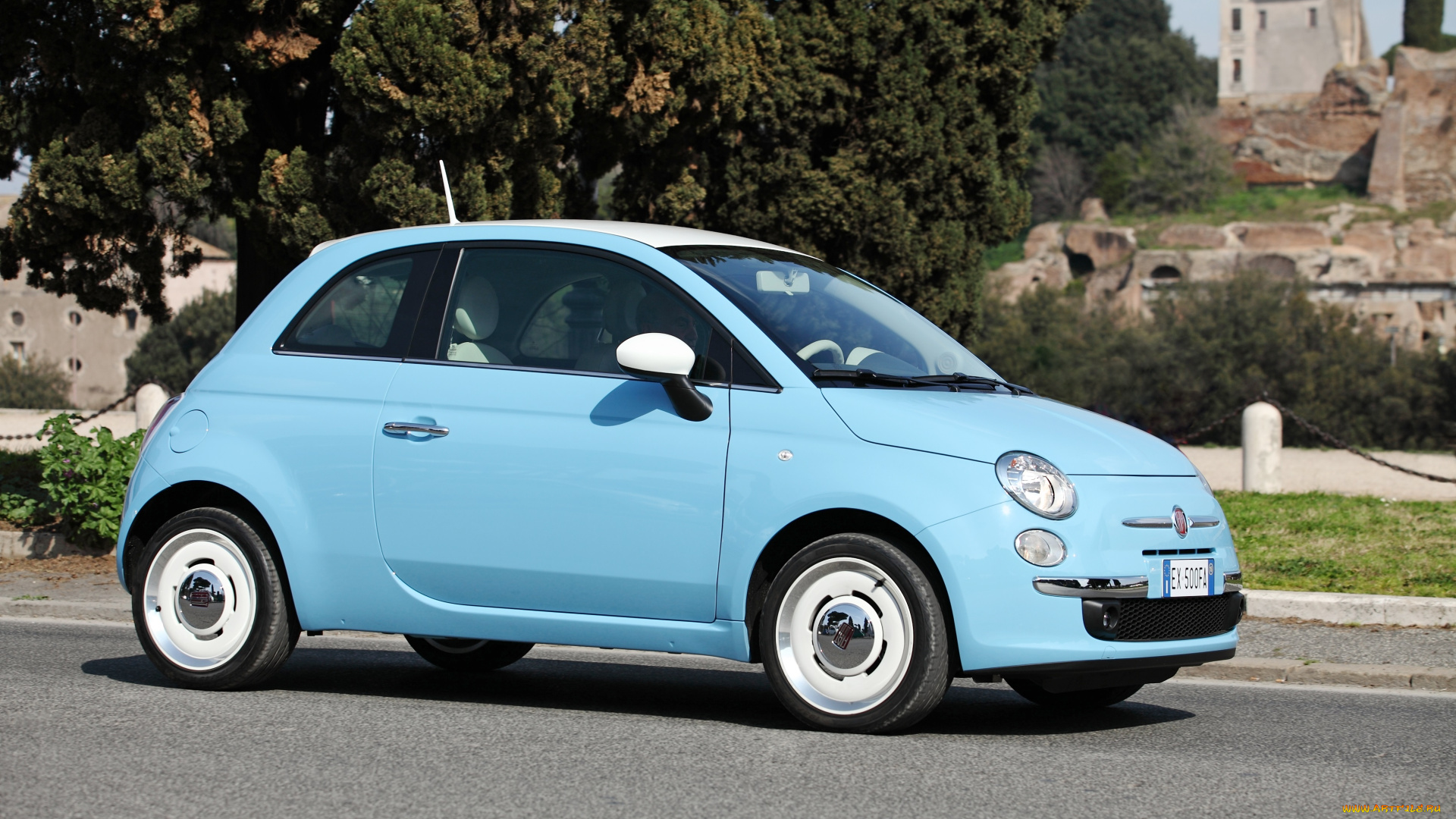 автомобили, fiat, vintage, 57, 312, 500, 2015г