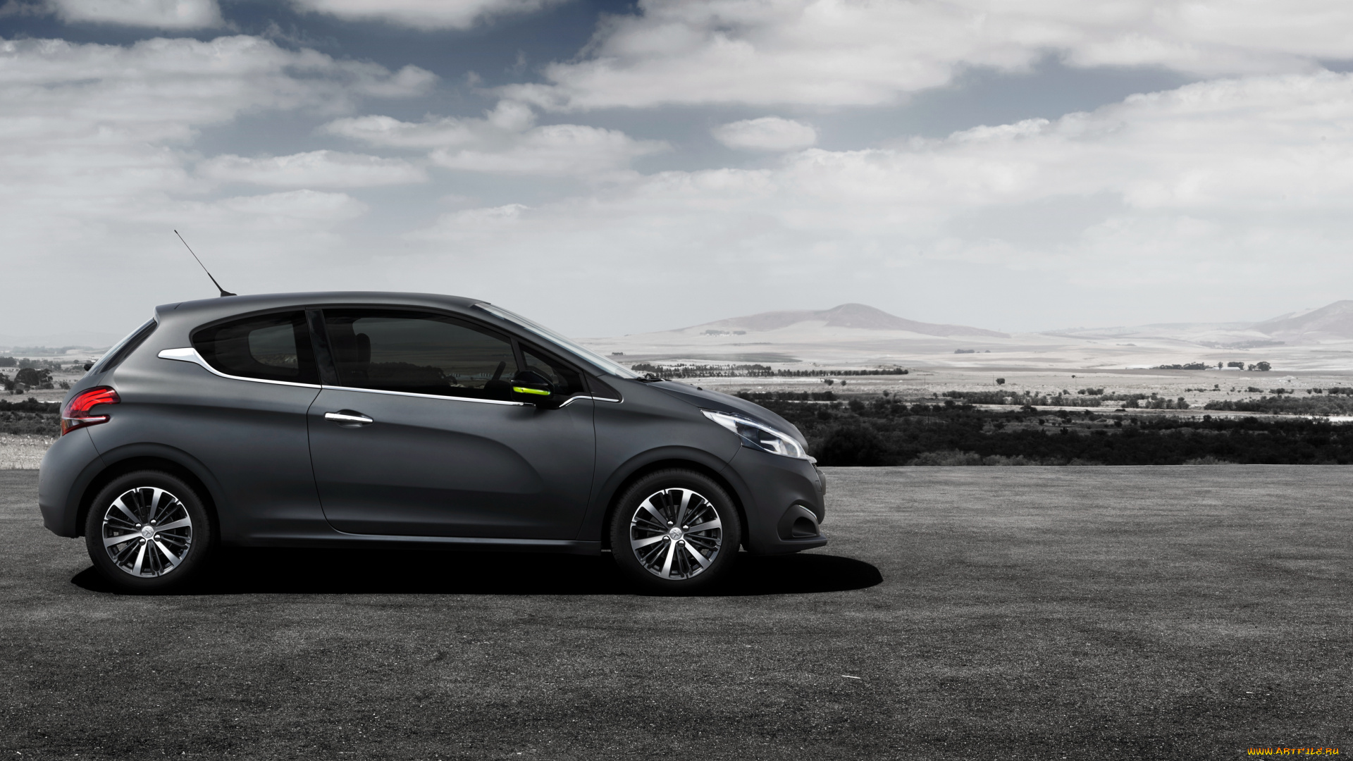 автомобили, peugeot, темный, 2015г, 3-door, 208