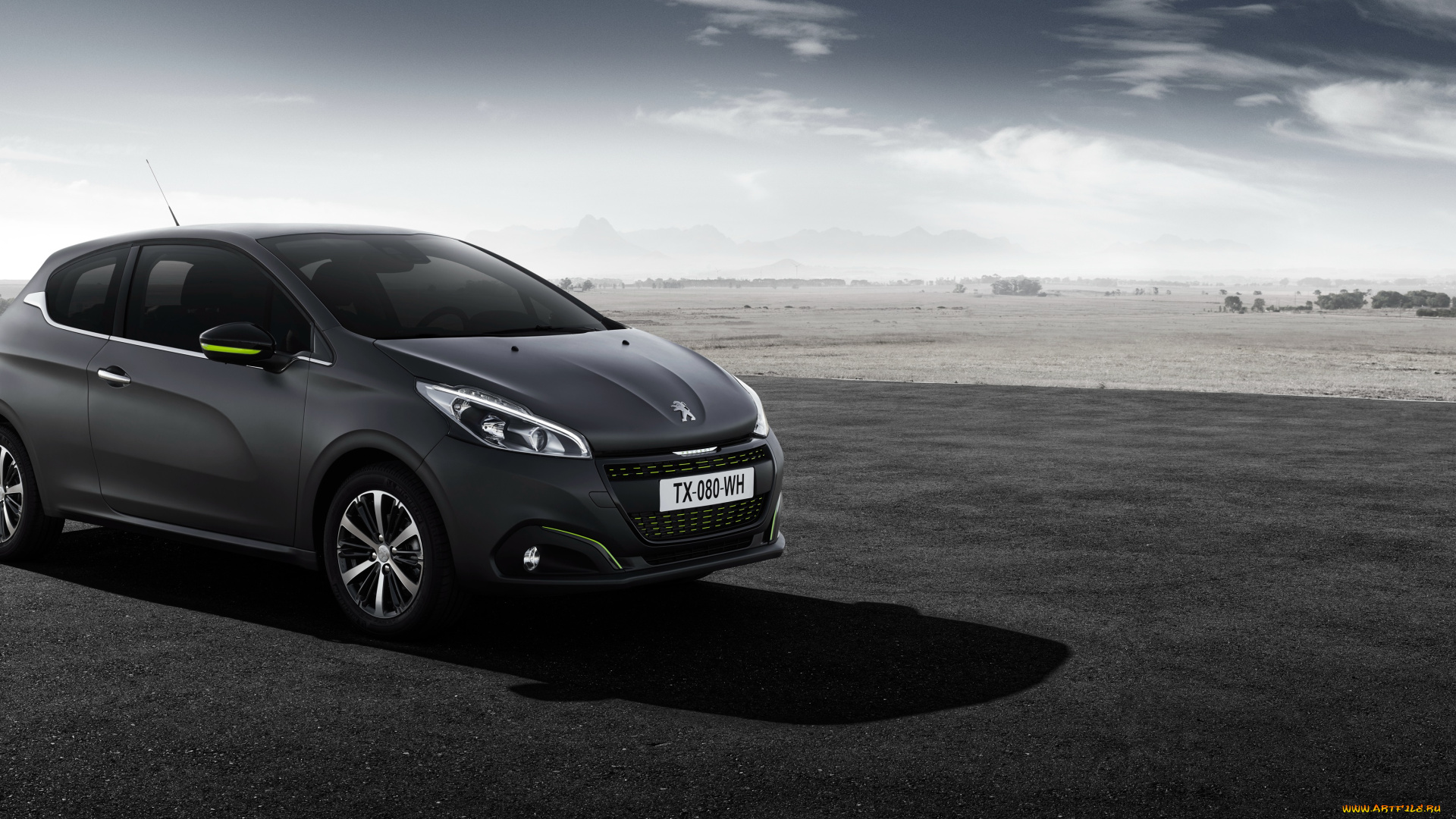 автомобили, peugeot, темный, 2015г, 3-door, 208