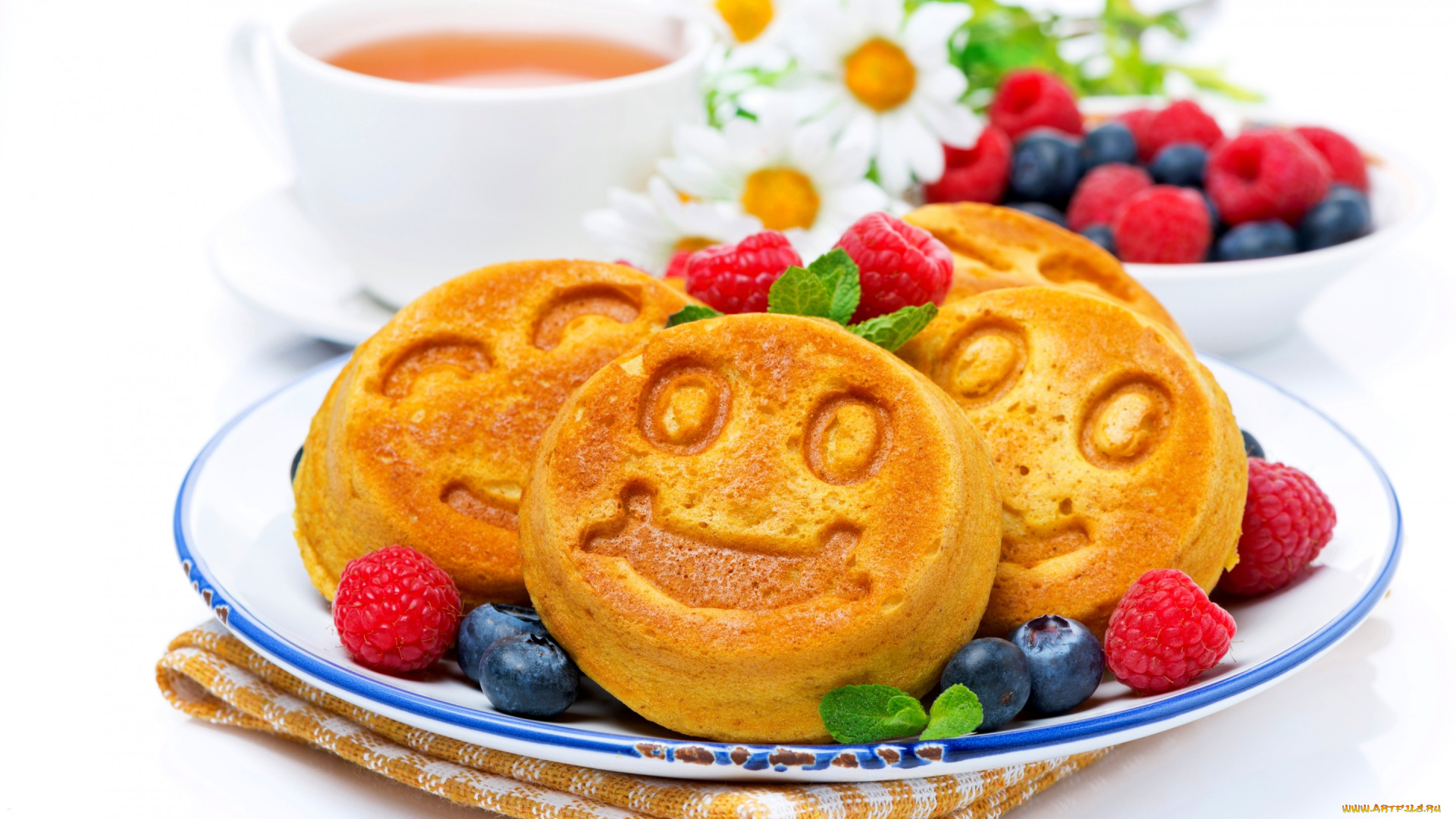 еда, пирожные, , кексы, , печенье, малина, черника, кексы