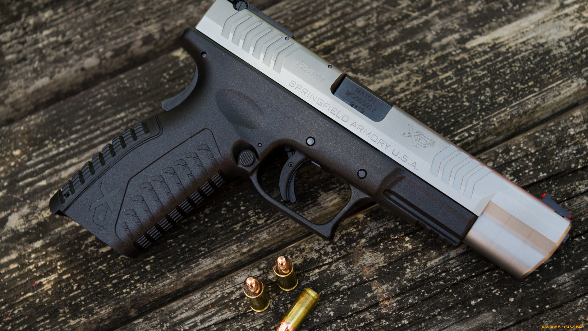 оружие, пистолеты, пистолет, полуавтоматический, hdm, springfield
