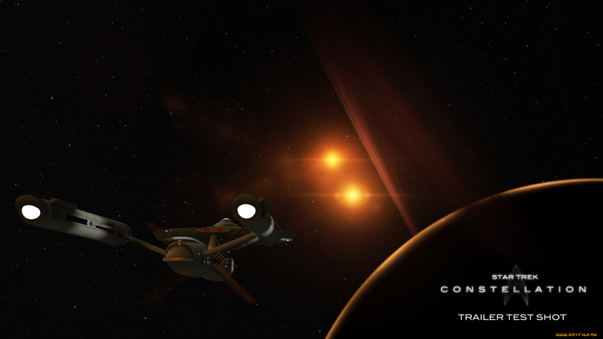 star, trek, constellation, видео, игры, -, star, trek, constellation, космический, корабль, вселенная, полет