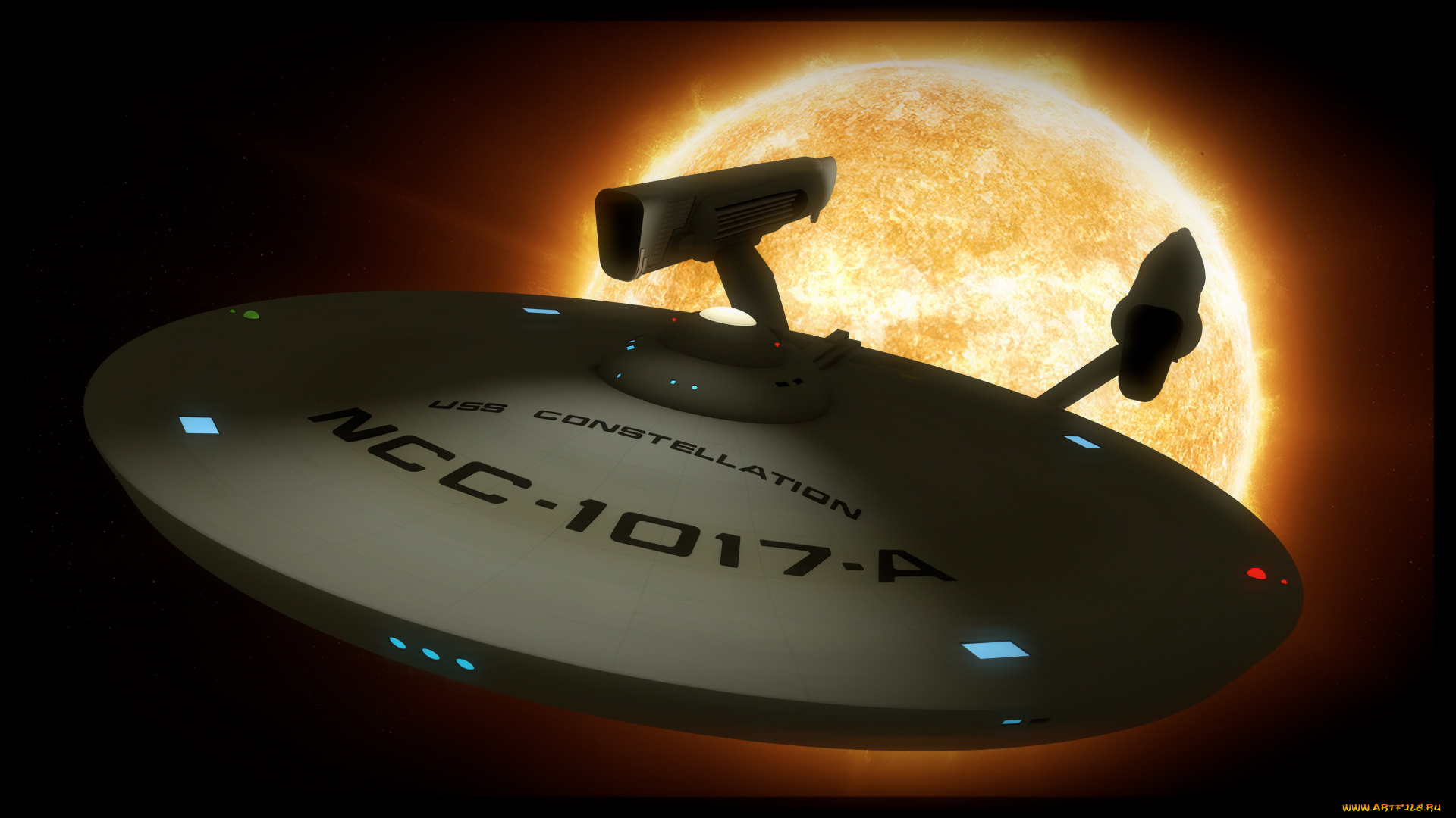 видео, игры, -, star, trek, constellation, планета, вселенная, полет, космический, корабль