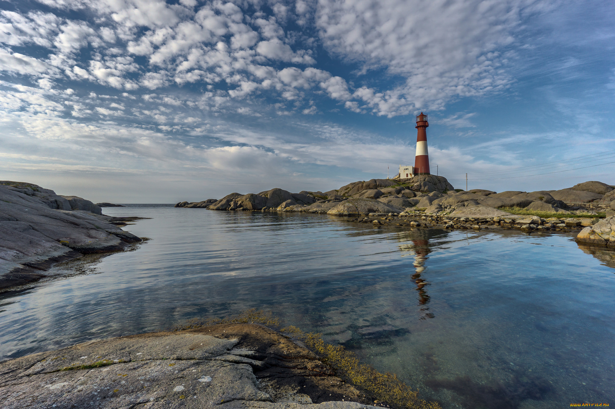 природа, маяки, побережье, маяк