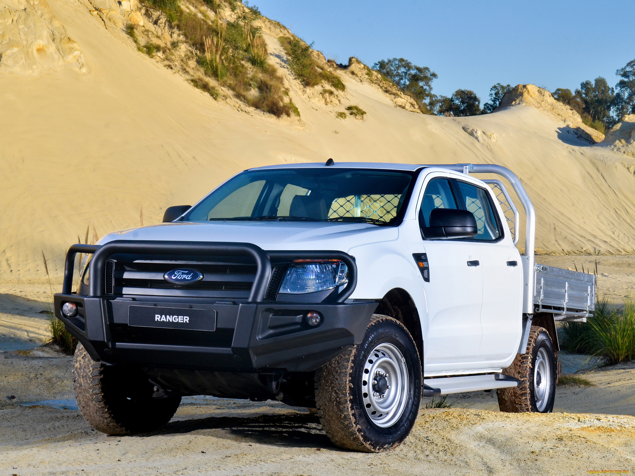 автомобили, ford, 2014г, chassis, светлый, ranger, double, cab, za-spec