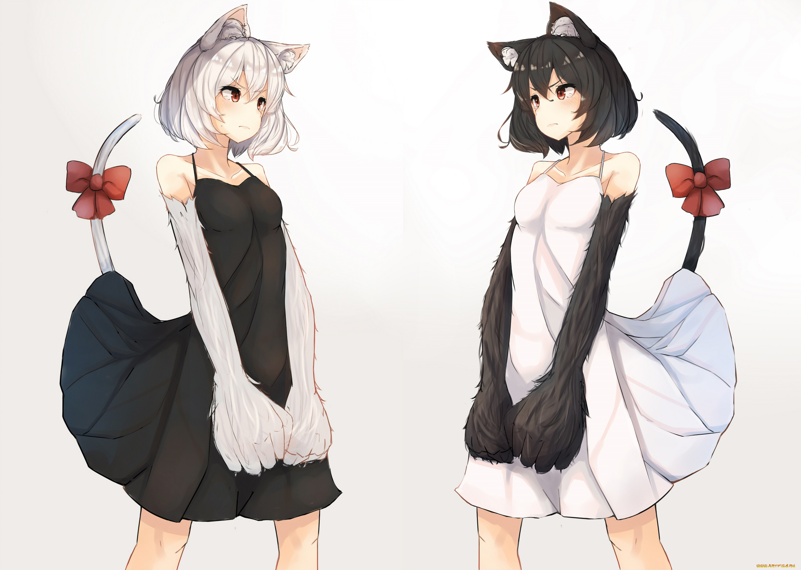 аниме, животные, , существа, plan, ёкай, девушки, planhaplalan