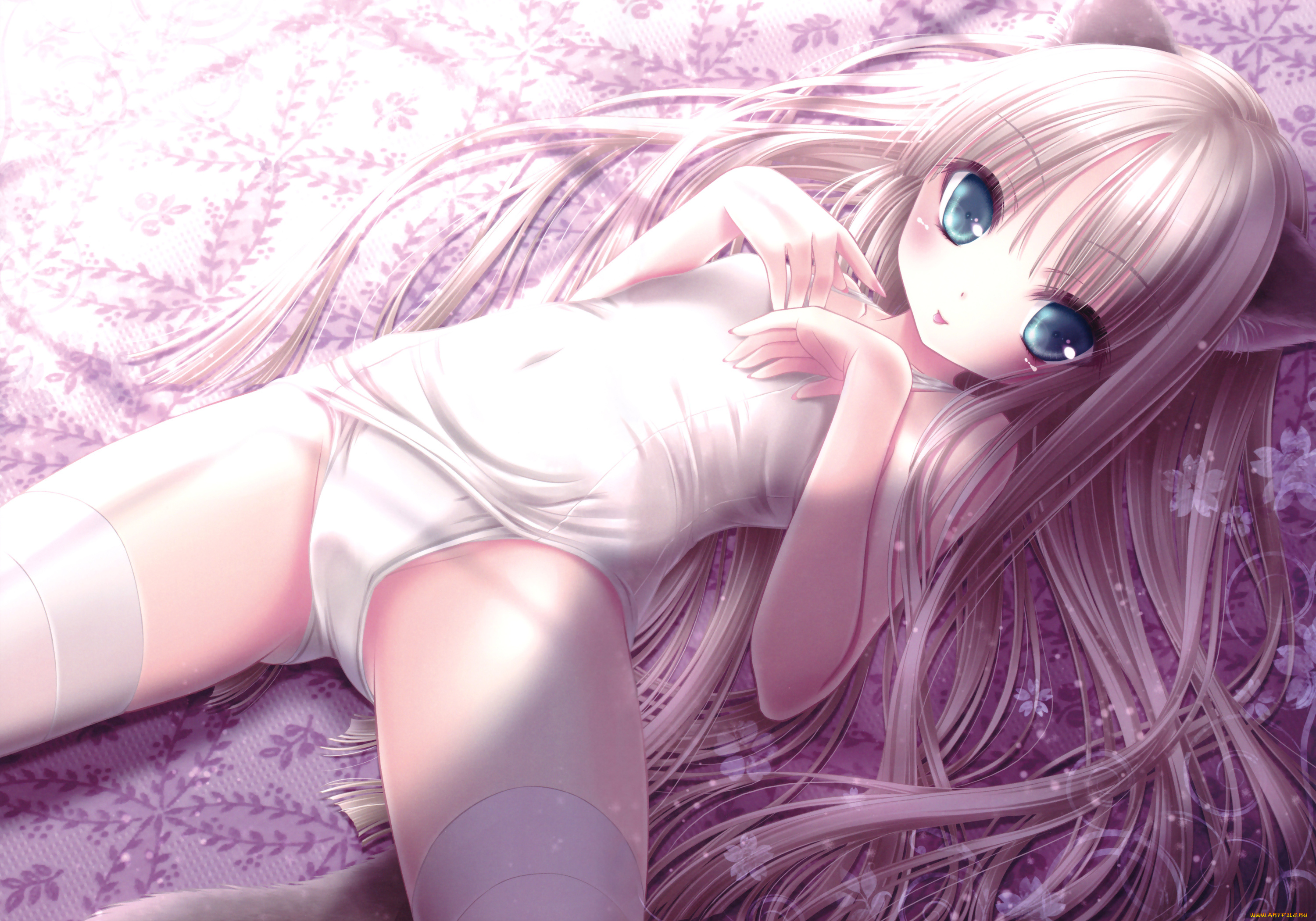 аниме, tinkle, , artbook, девушка, арт, tinkle, взгляд