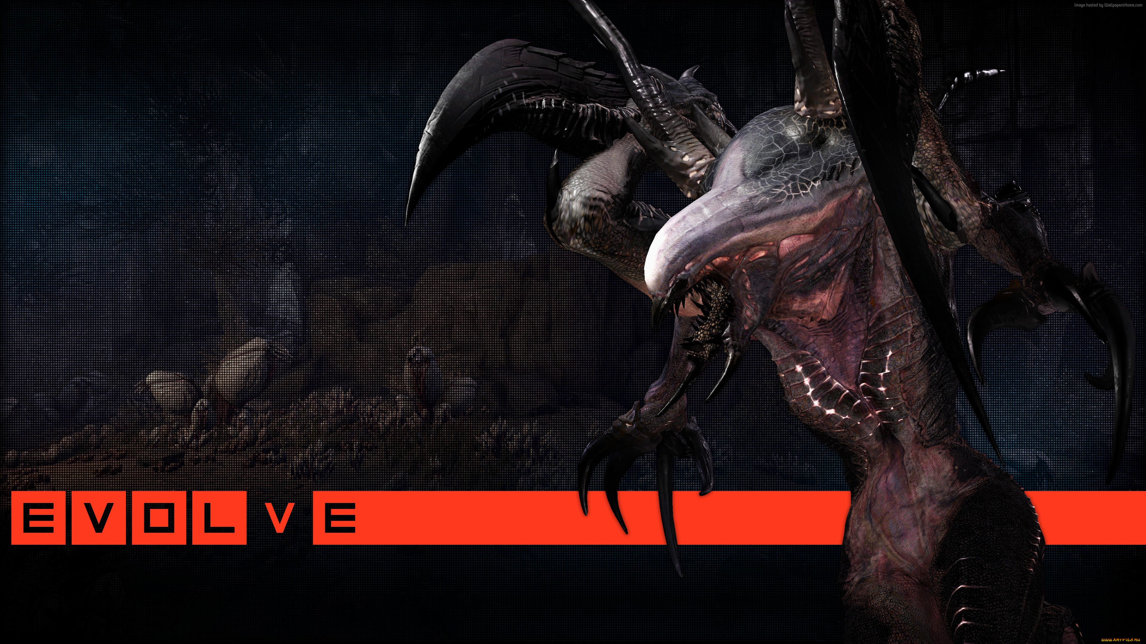 видео, игры, evolve, кооператив, игра, action, шутер
