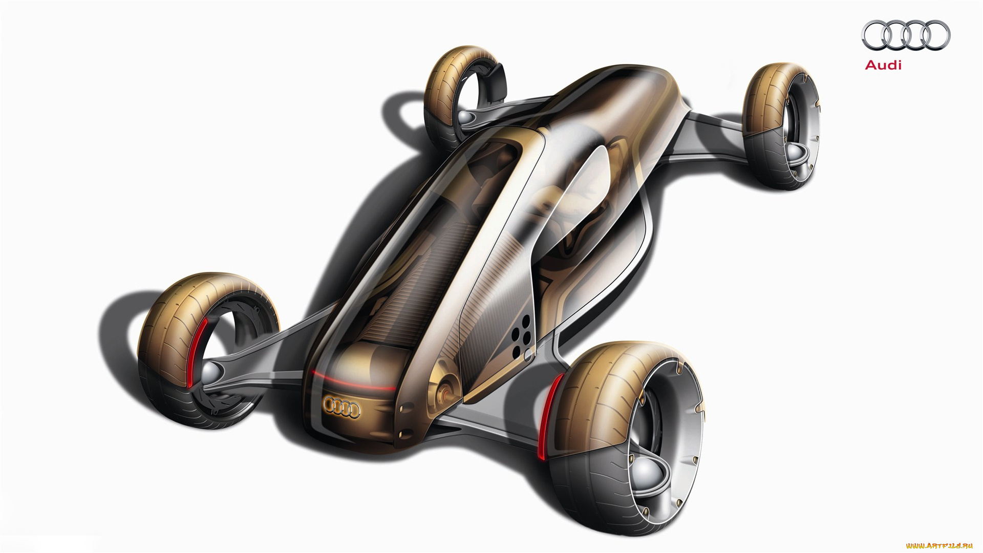 audi, eora, espira, concep, 2009, автомобили, 3д, 3d, 2009, concept, espira, eora, audi