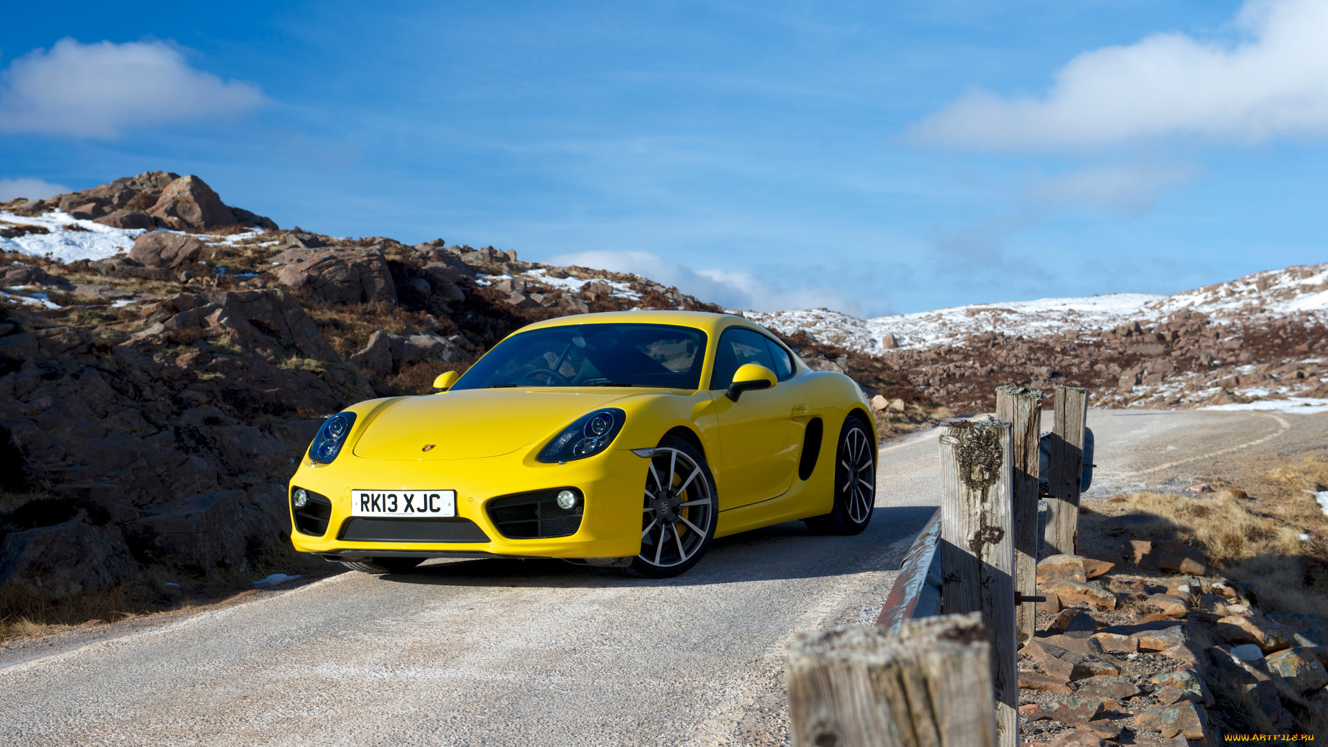 автомобили, porsche, 2013г, 981c, uk-spec, cayman, s