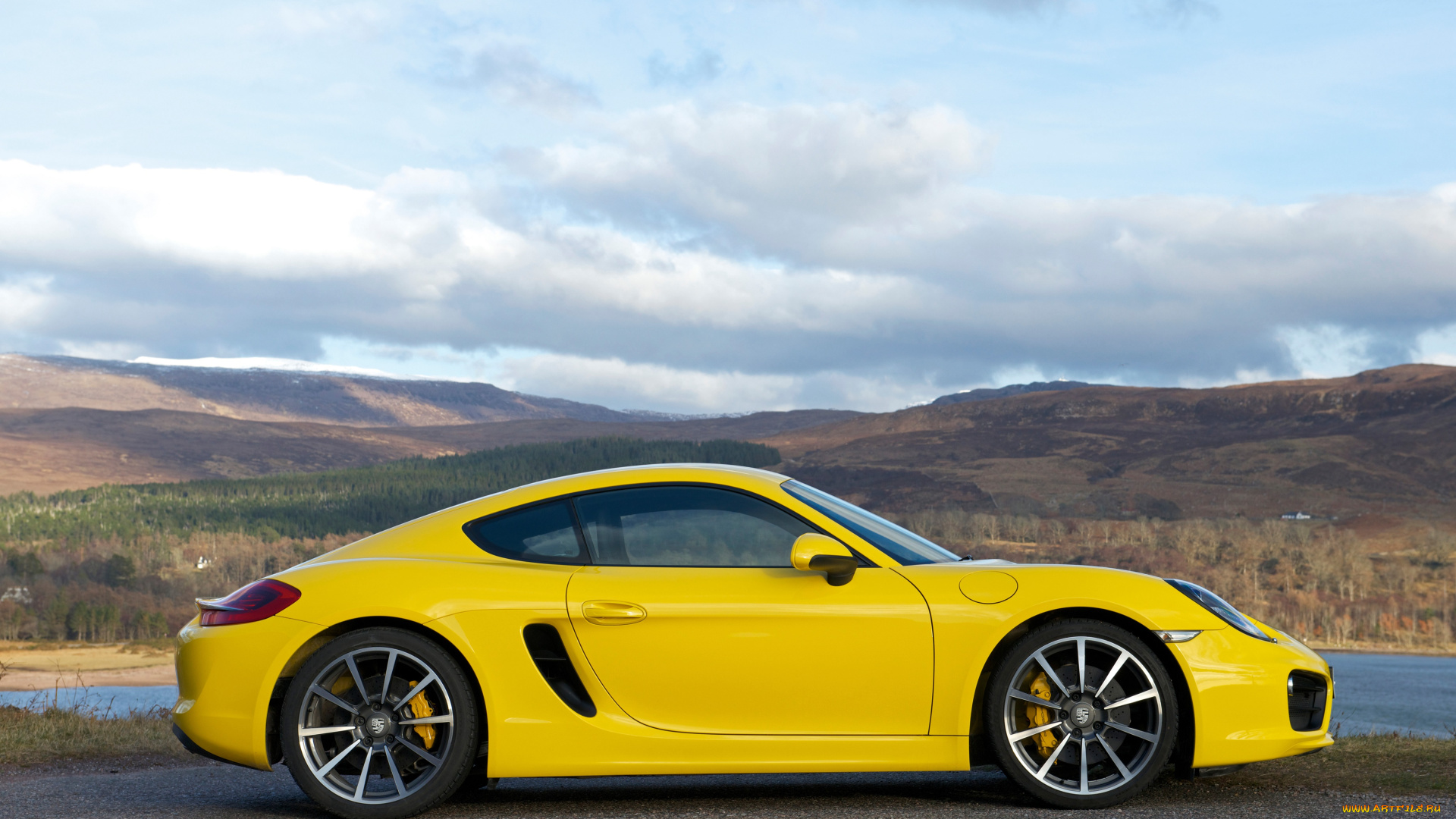 автомобили, porsche, 2013г, 981c, uk-spec, cayman, s