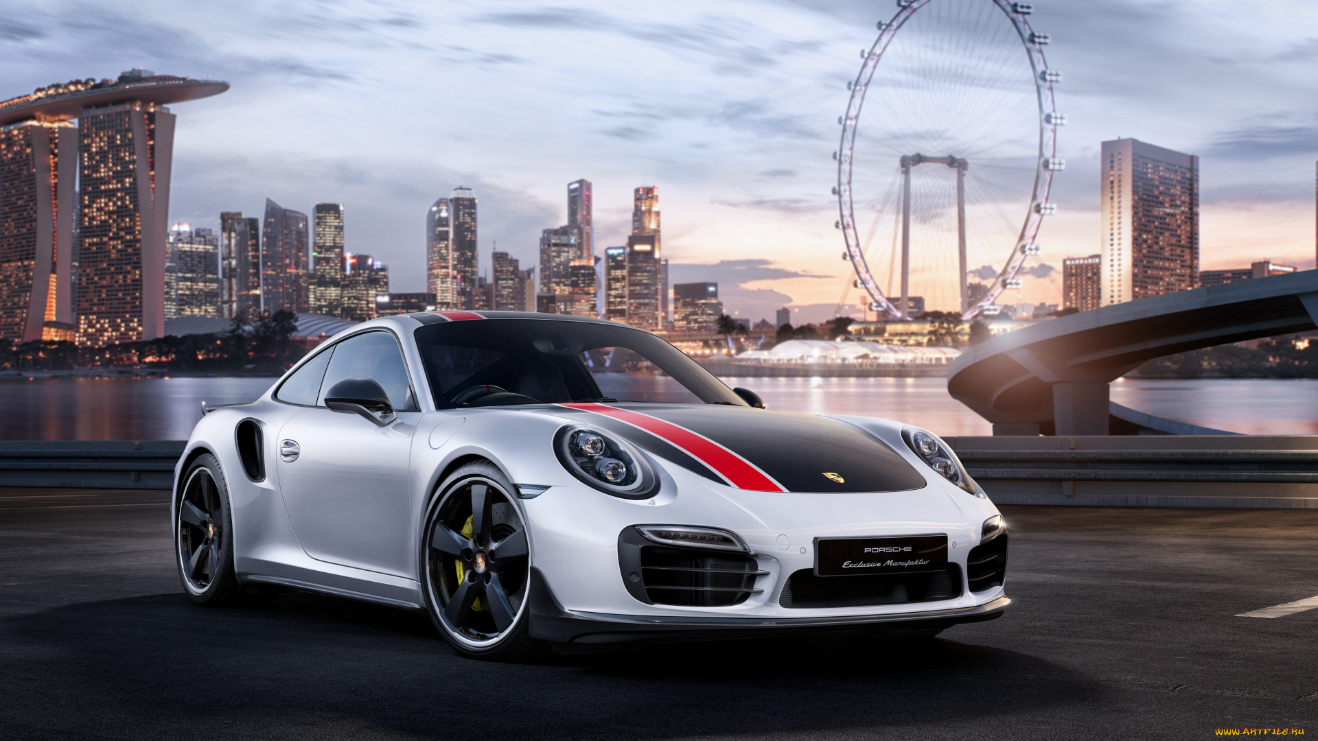 автомобили, porsche, 911, turbo, s, coupe, sg50, custom-built, for, singapore, 991, 2015г