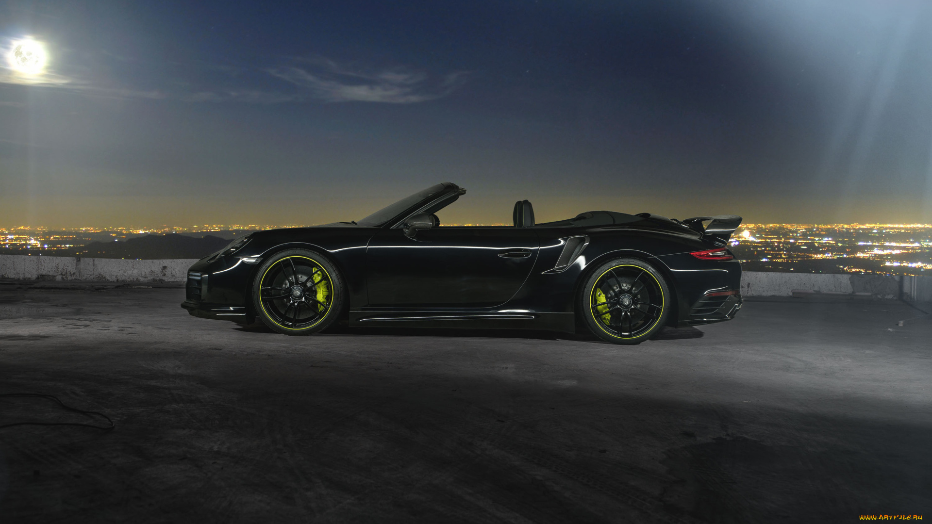 автомобили, porsche, techart, 911, turbo, cabriolet, 991, 2016г