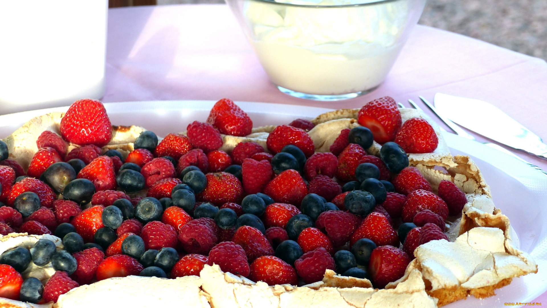 еда, пироги, ягоды