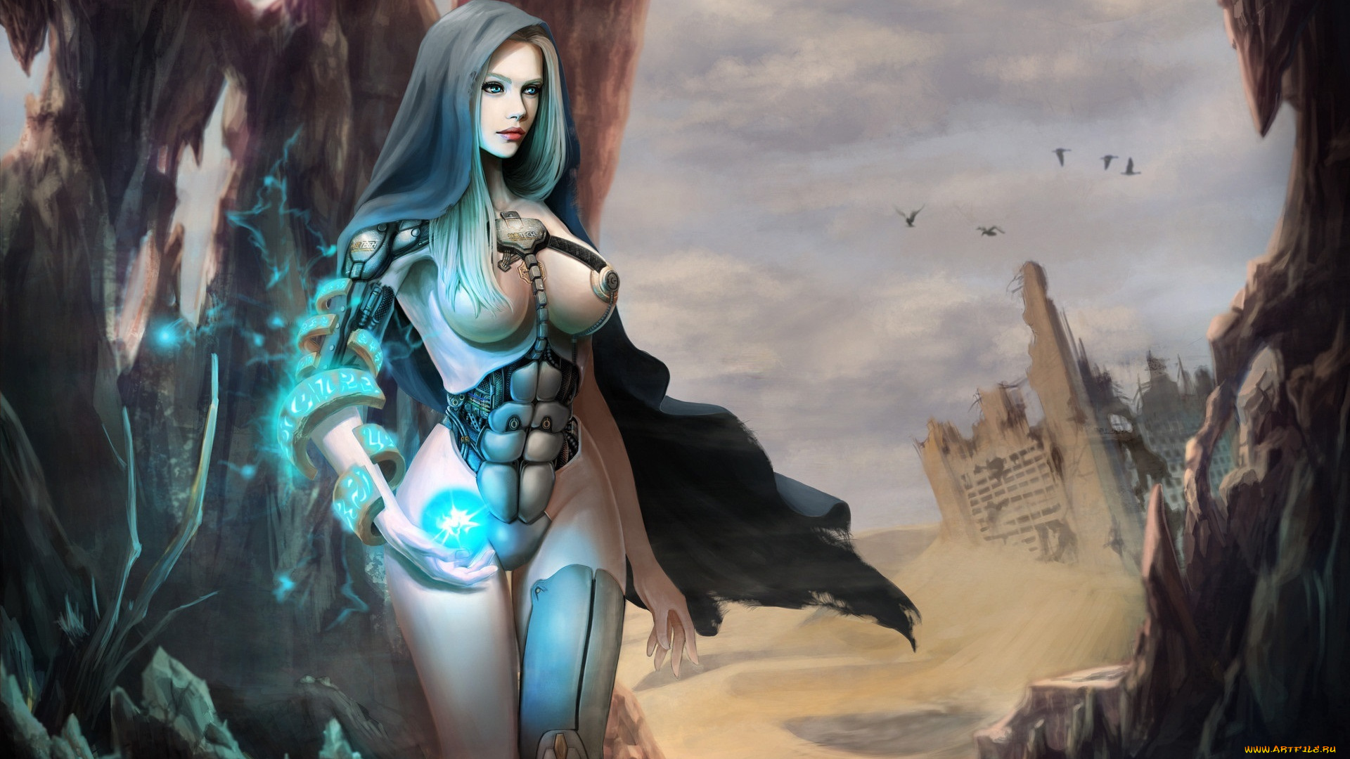 фэнтези, магия, девушка