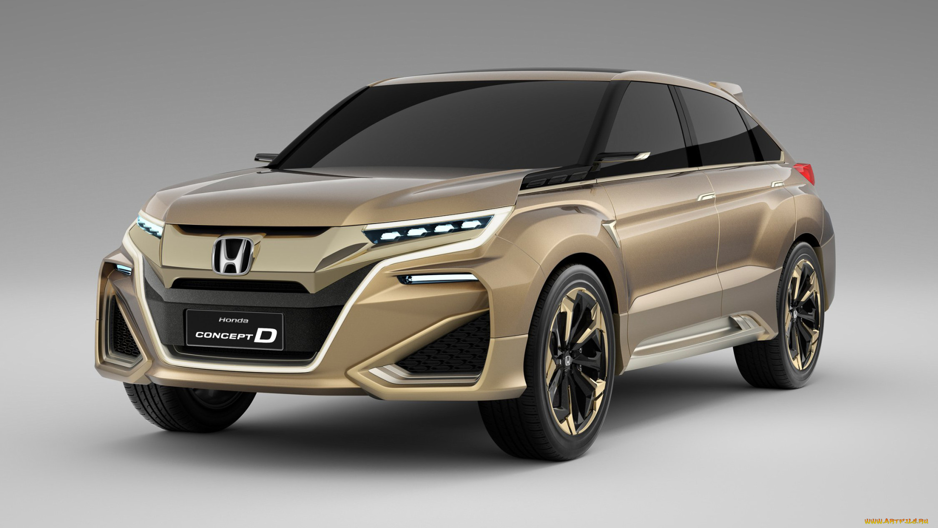 honda, concept, d, 2015, автомобили, honda, 2015, платина, concept, d, серый, фон