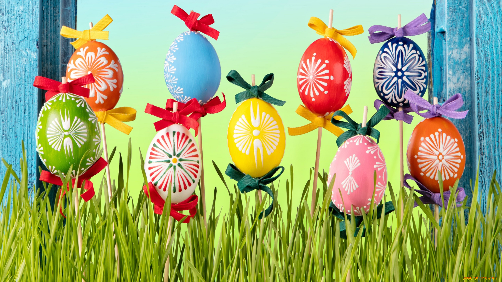 праздничные, пасха, весна, яйца