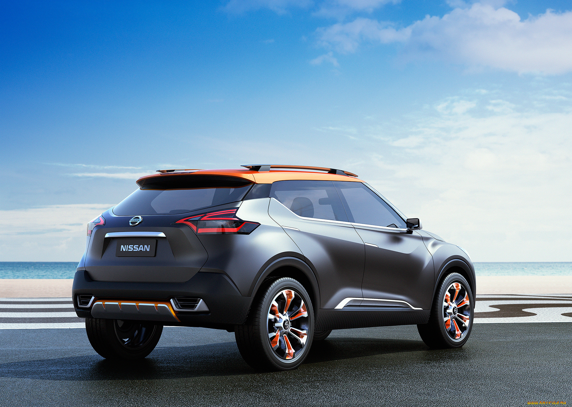 nissan, kicks, concept, автомобили, nissan, datsun, kicks, concept, car, кроссовер