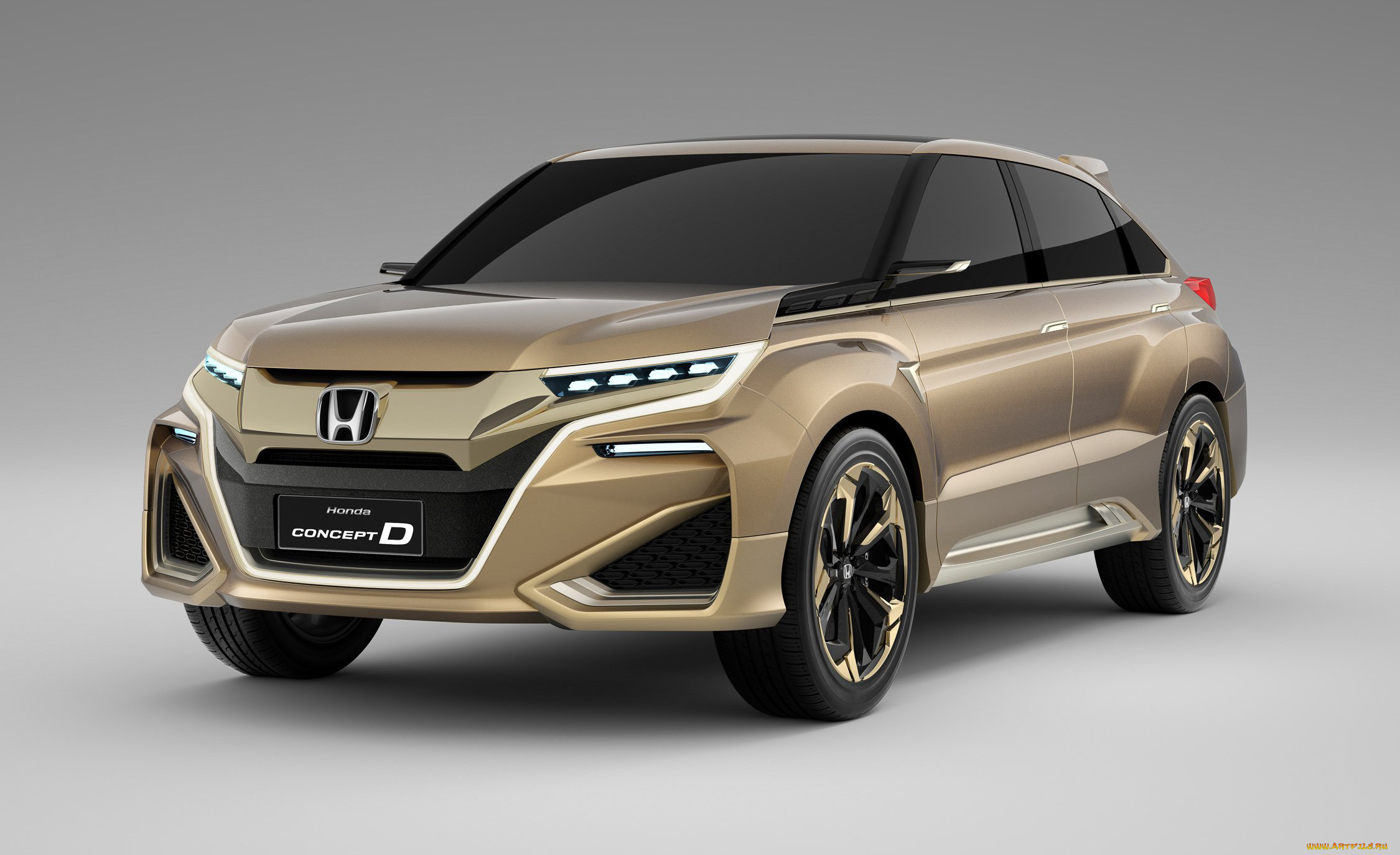 honda, concept, d, 2015, автомобили, honda, 2015, платина, concept, d, серый, фон