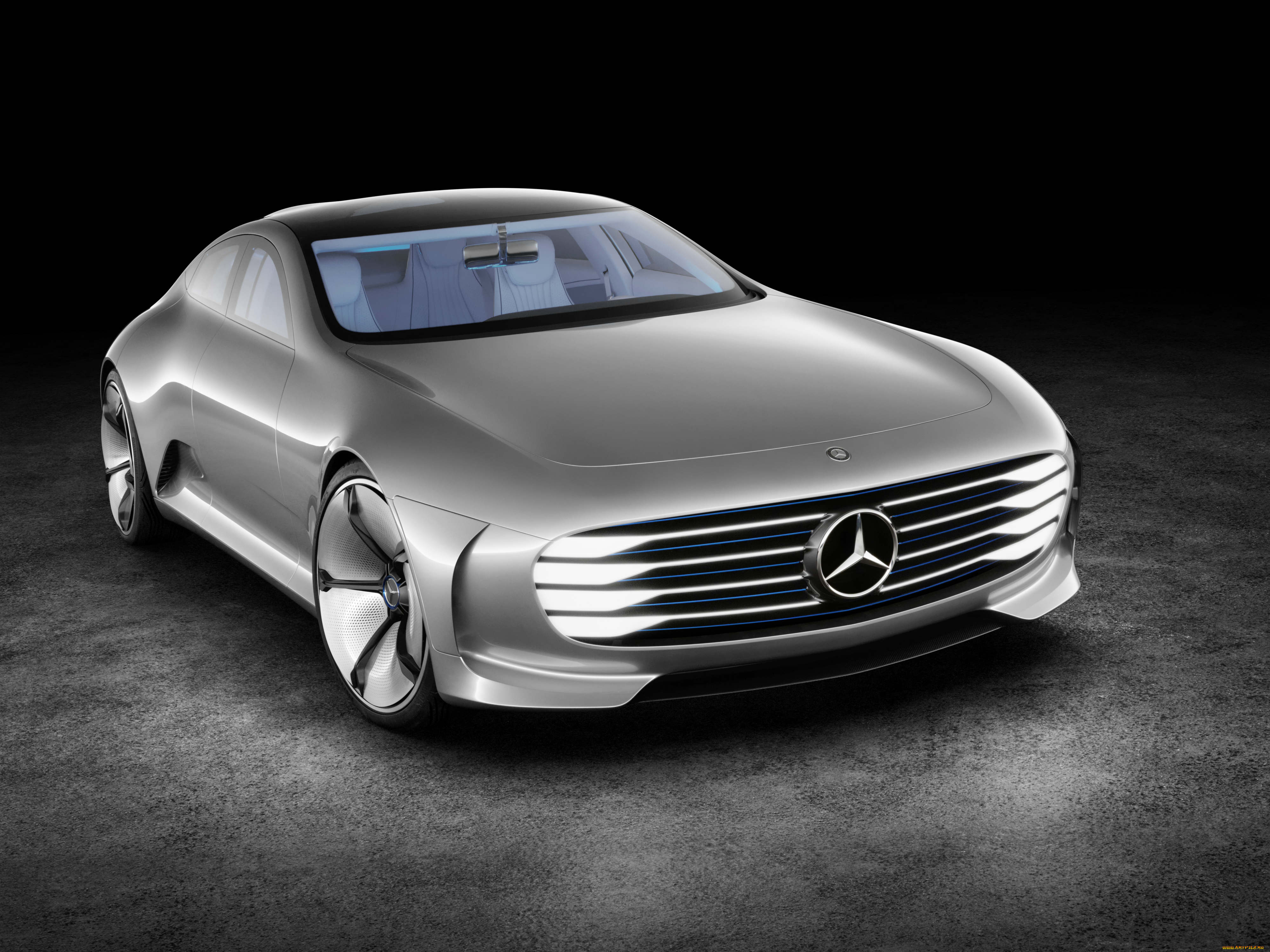 mercedes-benz, iaa, concept, автомобили, mercedes-benz, iaa, серебристый, concept
