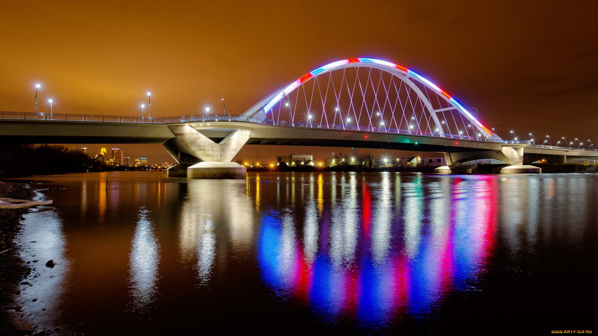 города, -, мосты, мост, река