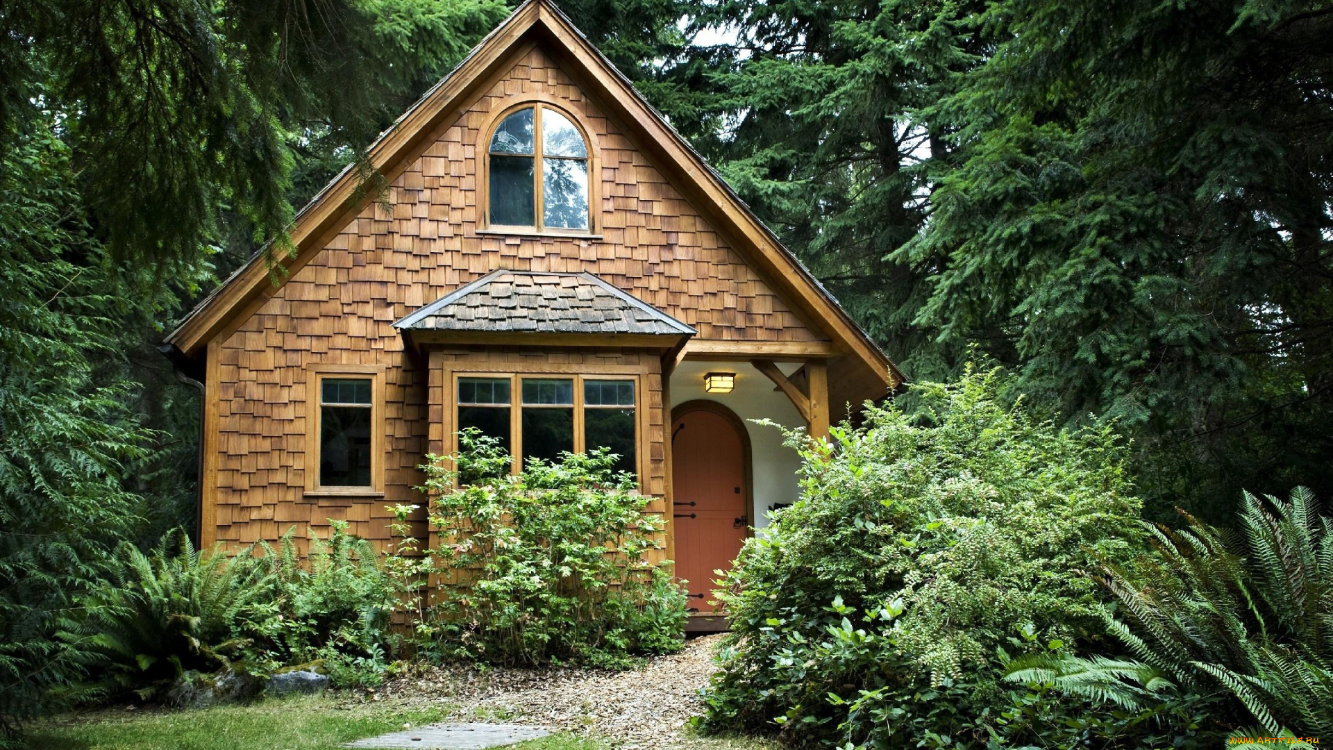 города, -, здания, , дома, деревья, дом, дорожка