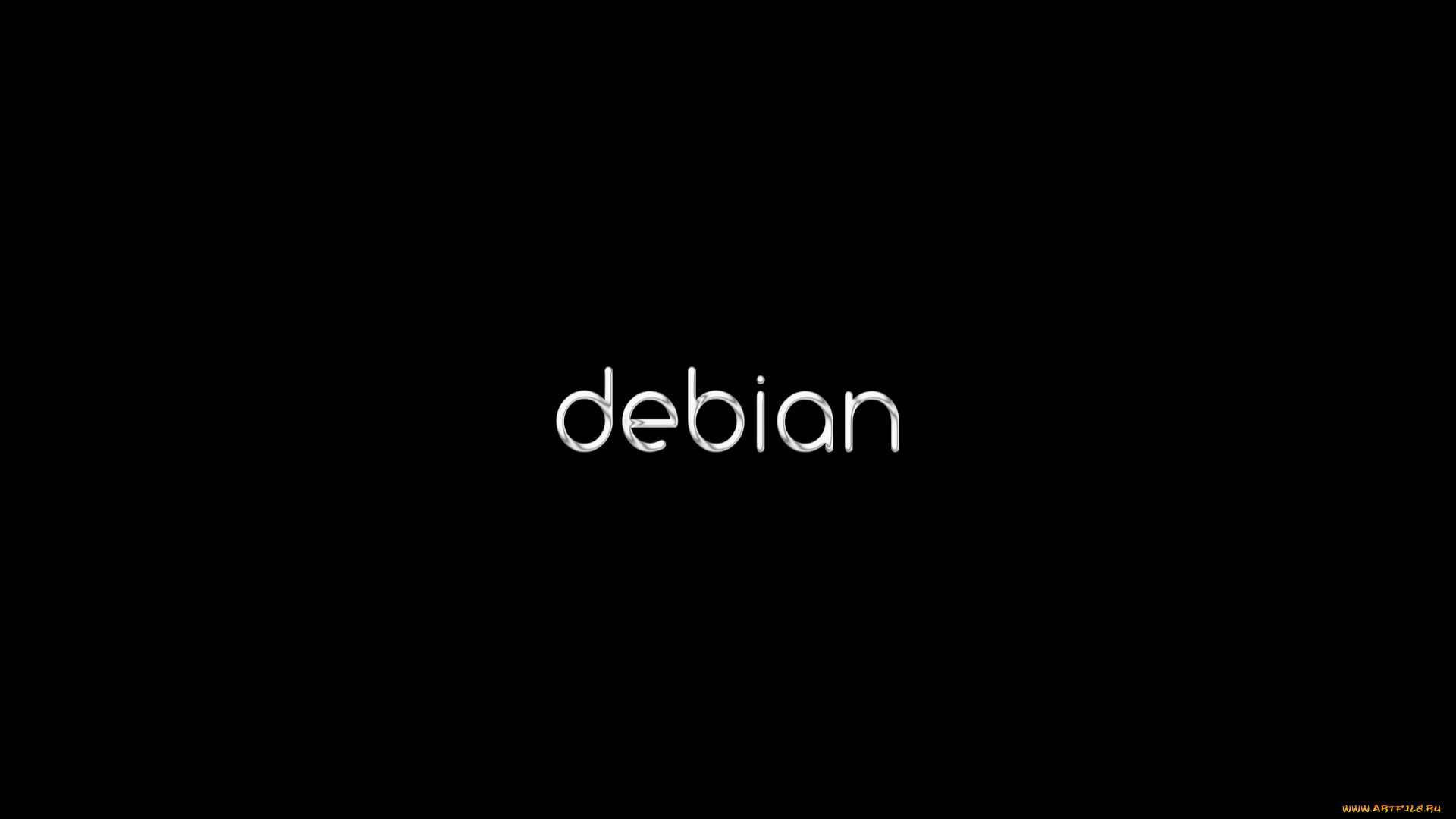 компьютеры, debian, логотип, фон