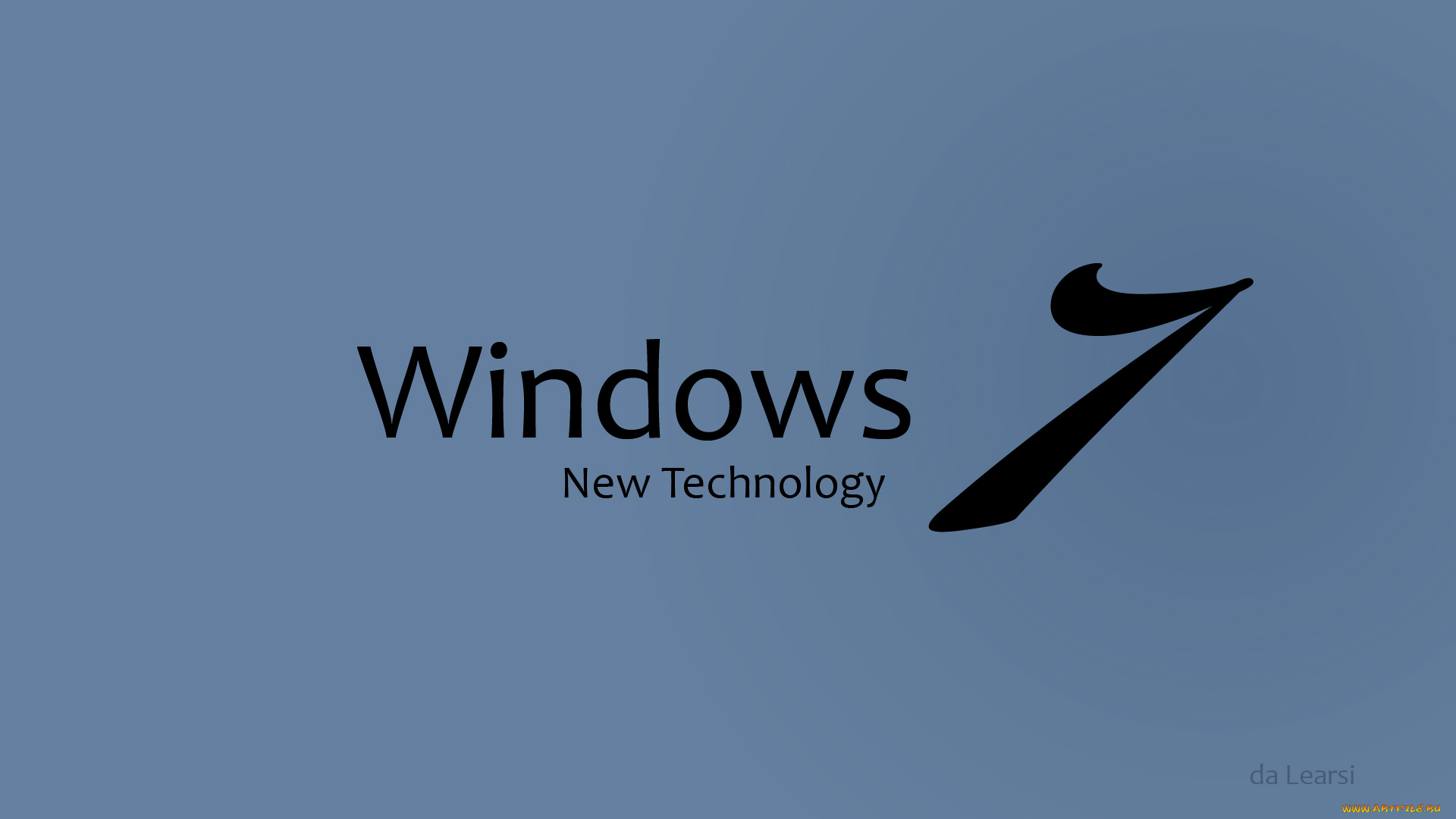 компьютеры, windows, 7, , vienna, логотип, фон