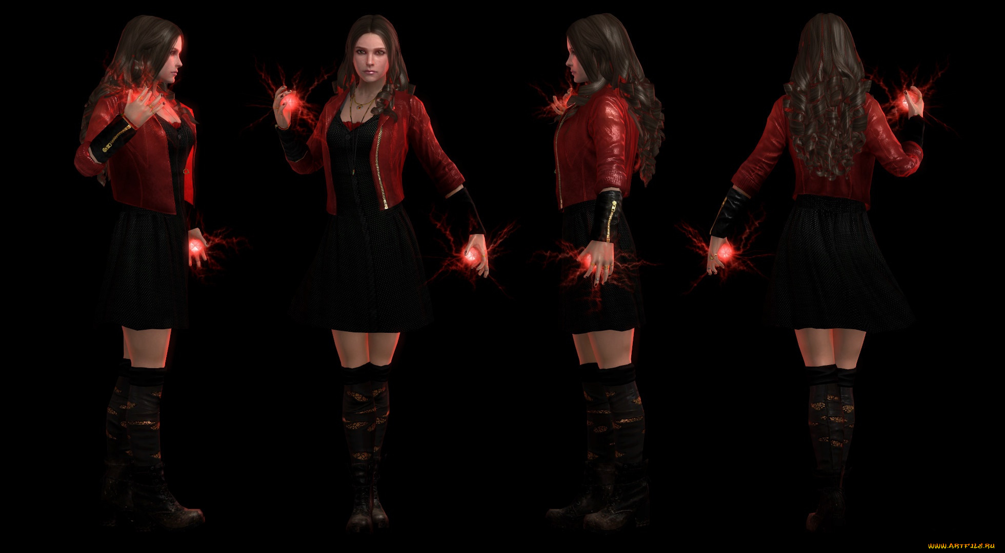 3д, графика, фантазия, , fantasy, магия, фон, взгляд, девушки