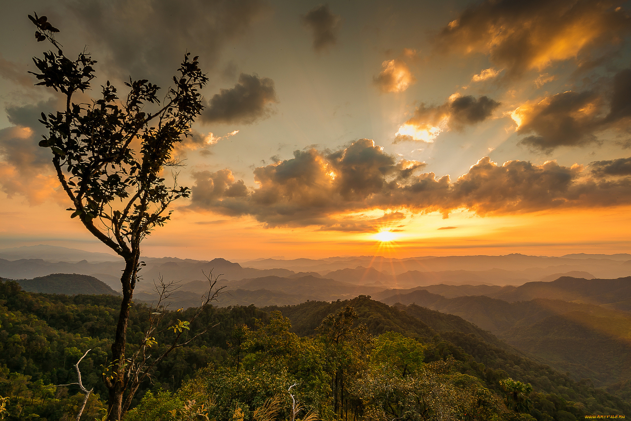 природа, восходы, закаты, рассвет