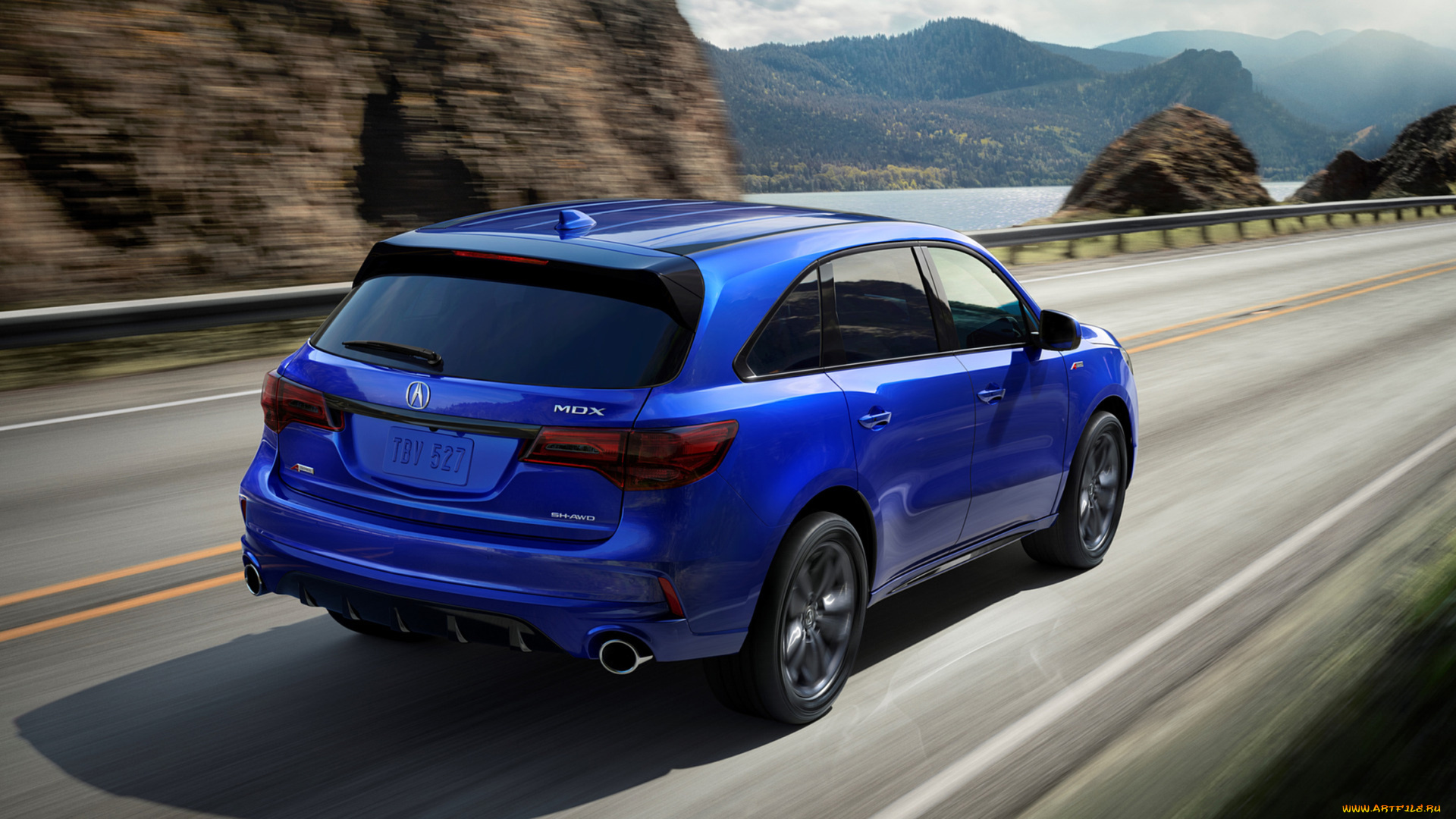 acura, mdx-a, spec, 2019, автомобили, acura, mdx-a, spec, 2019, blue