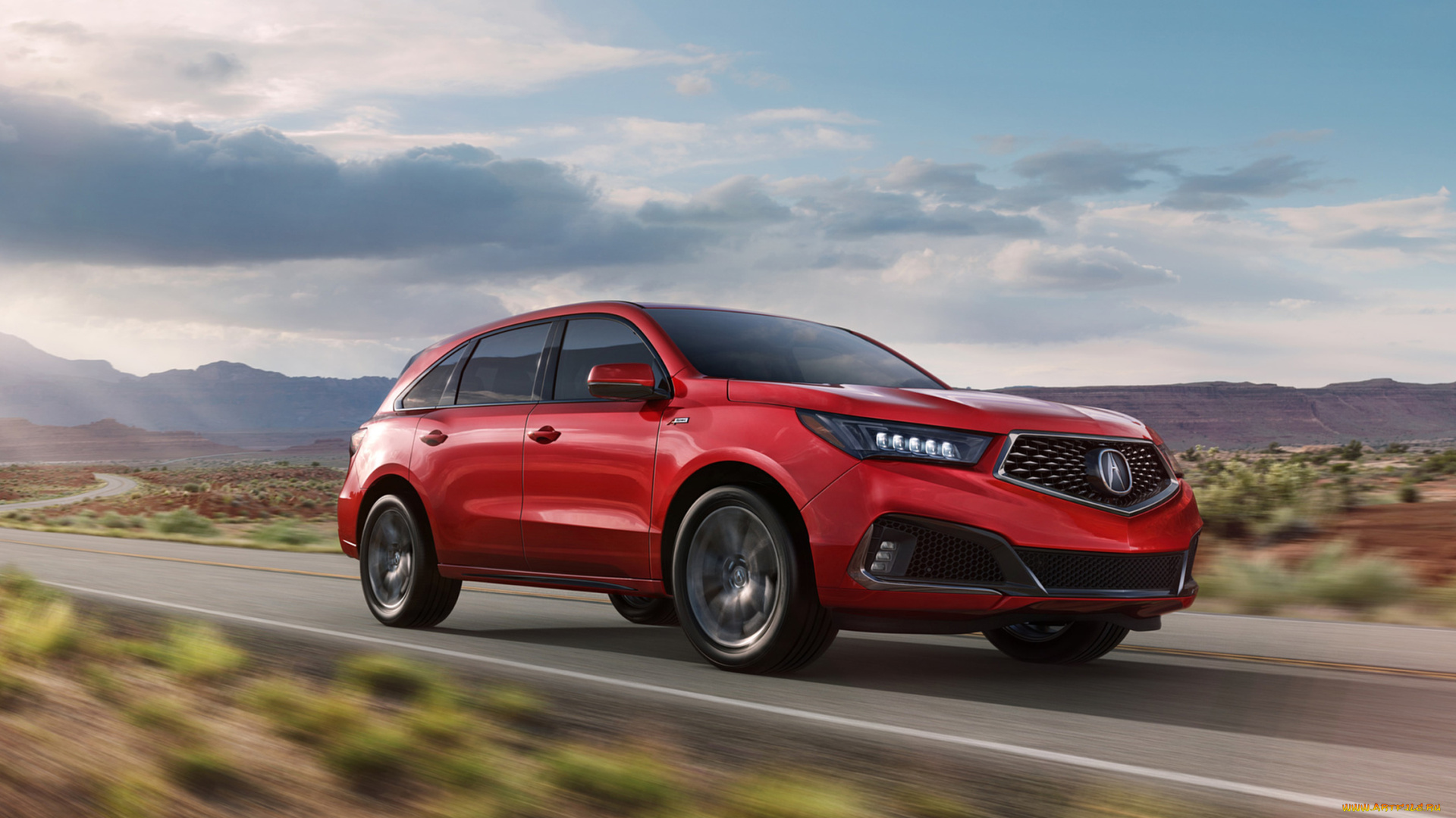 acura, mdx-a, spec, 2019, автомобили, acura, mdx-a, красный, 2019, spec