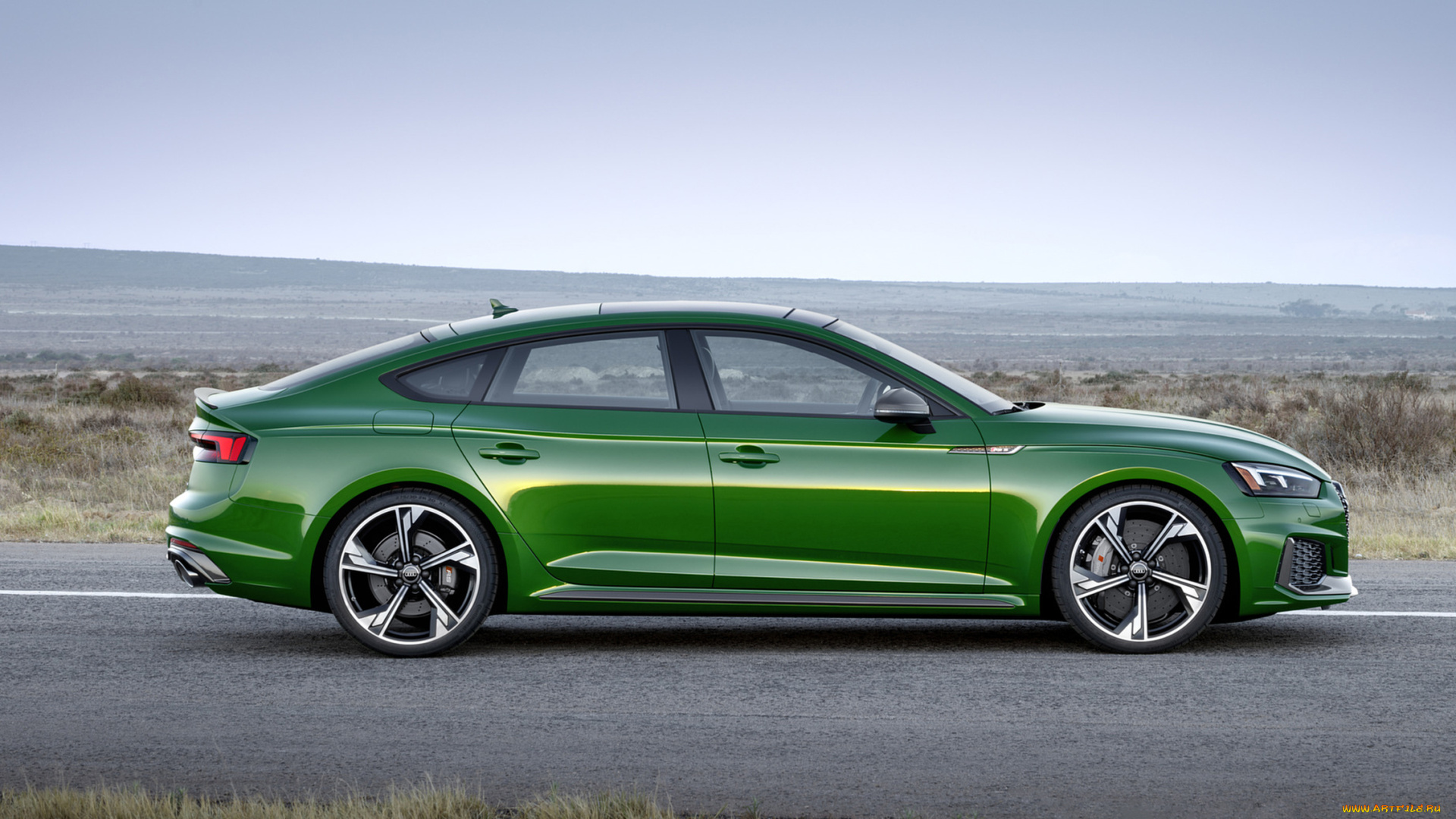 audi, rs-5, sportback, 2019, автомобили, audi, зелёный, 2019, sportback, rs-5